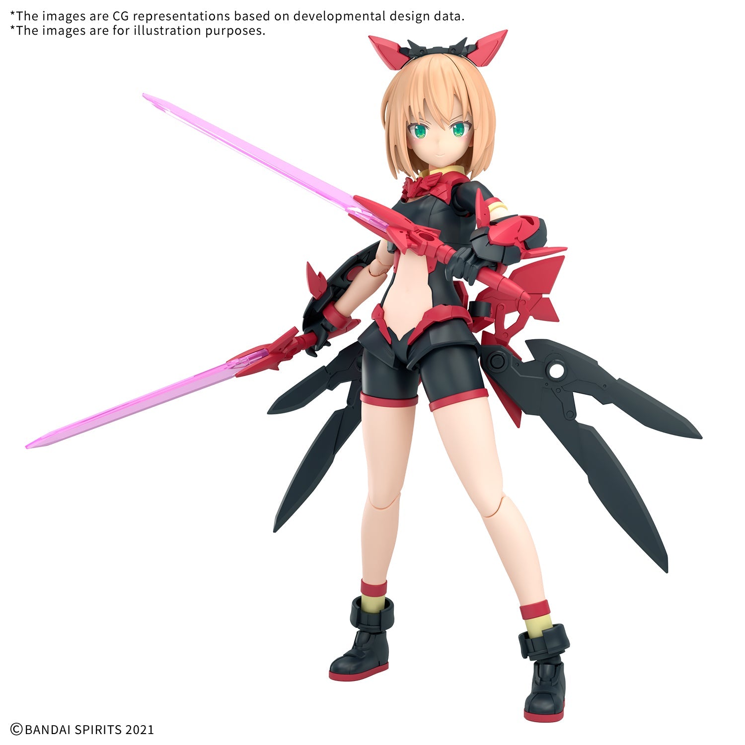 30 Minutes Sisters Tiersha (Dahlia Wear) (Color B) Model Kit