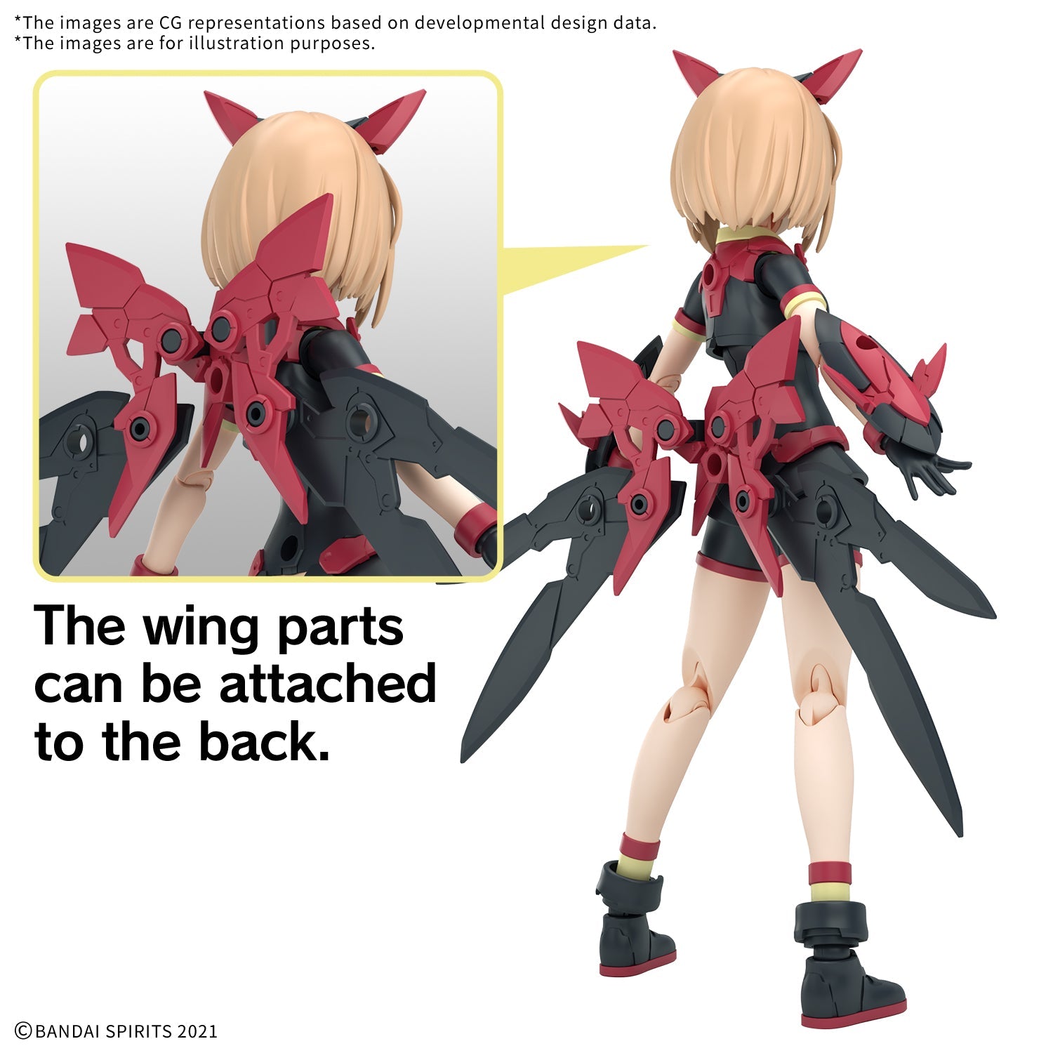 30 Minutes Sisters Tiersha (Dahlia Wear) (Color B) Model Kit