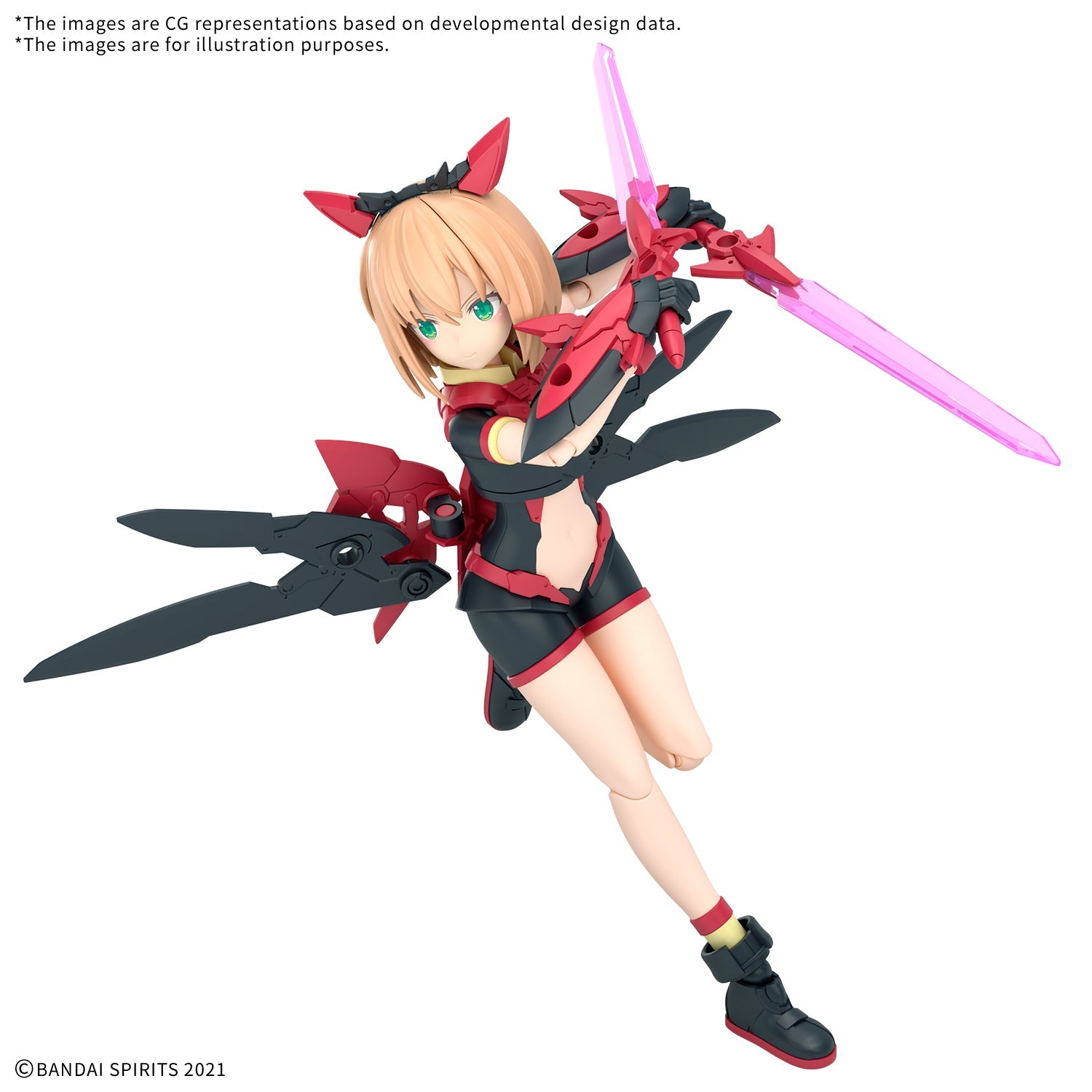 30 Minutes Sisters Tiersha (Dahlia Wear) (Color B) Model Kit