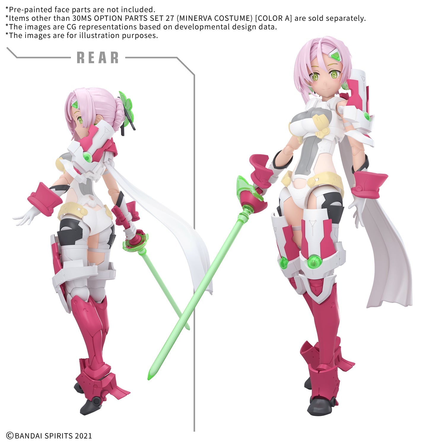 30 Minutes Sisters Option Parts Set 27 (Minerva Costume) (Color A)
