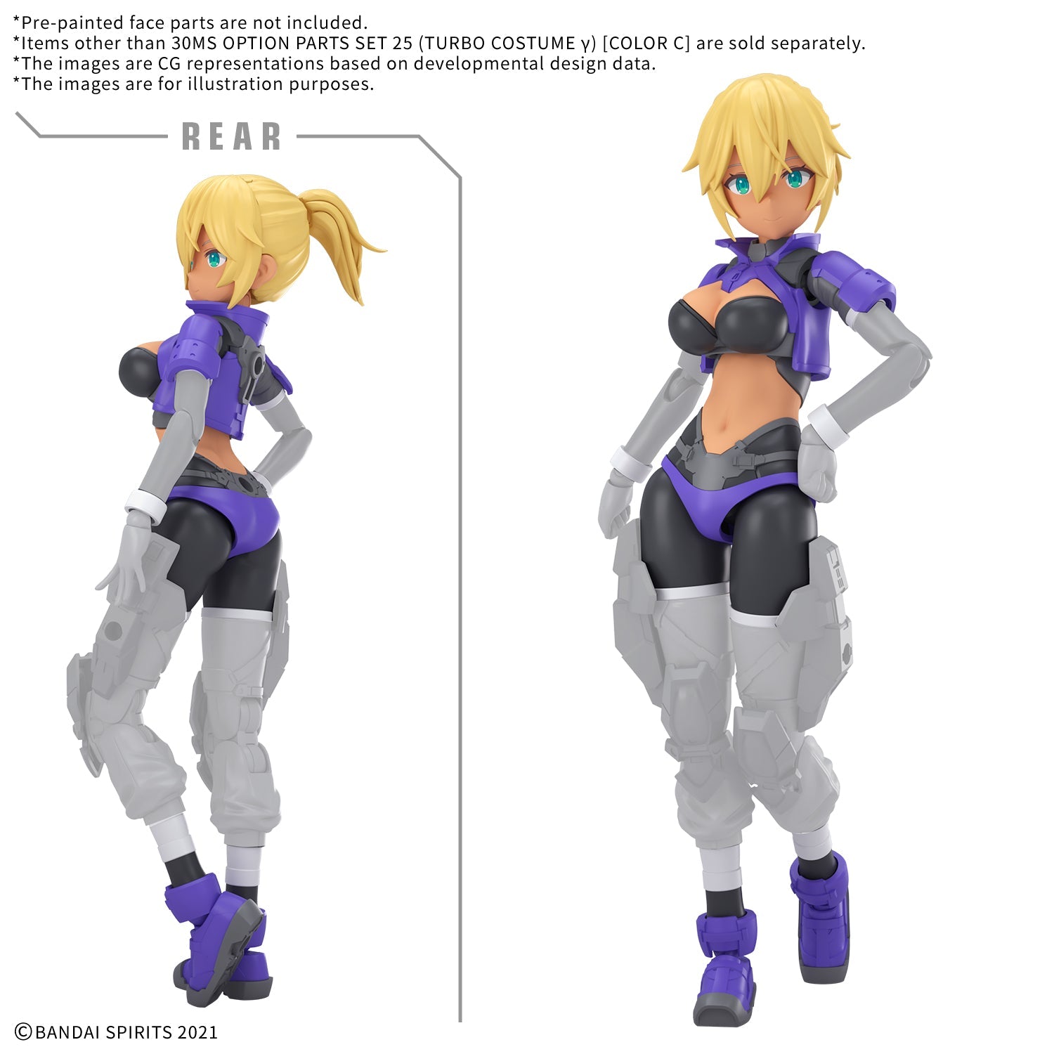 30 Minutes Sisters Option Parts Set 25 (Turbo Costume Gamma) (Color C)