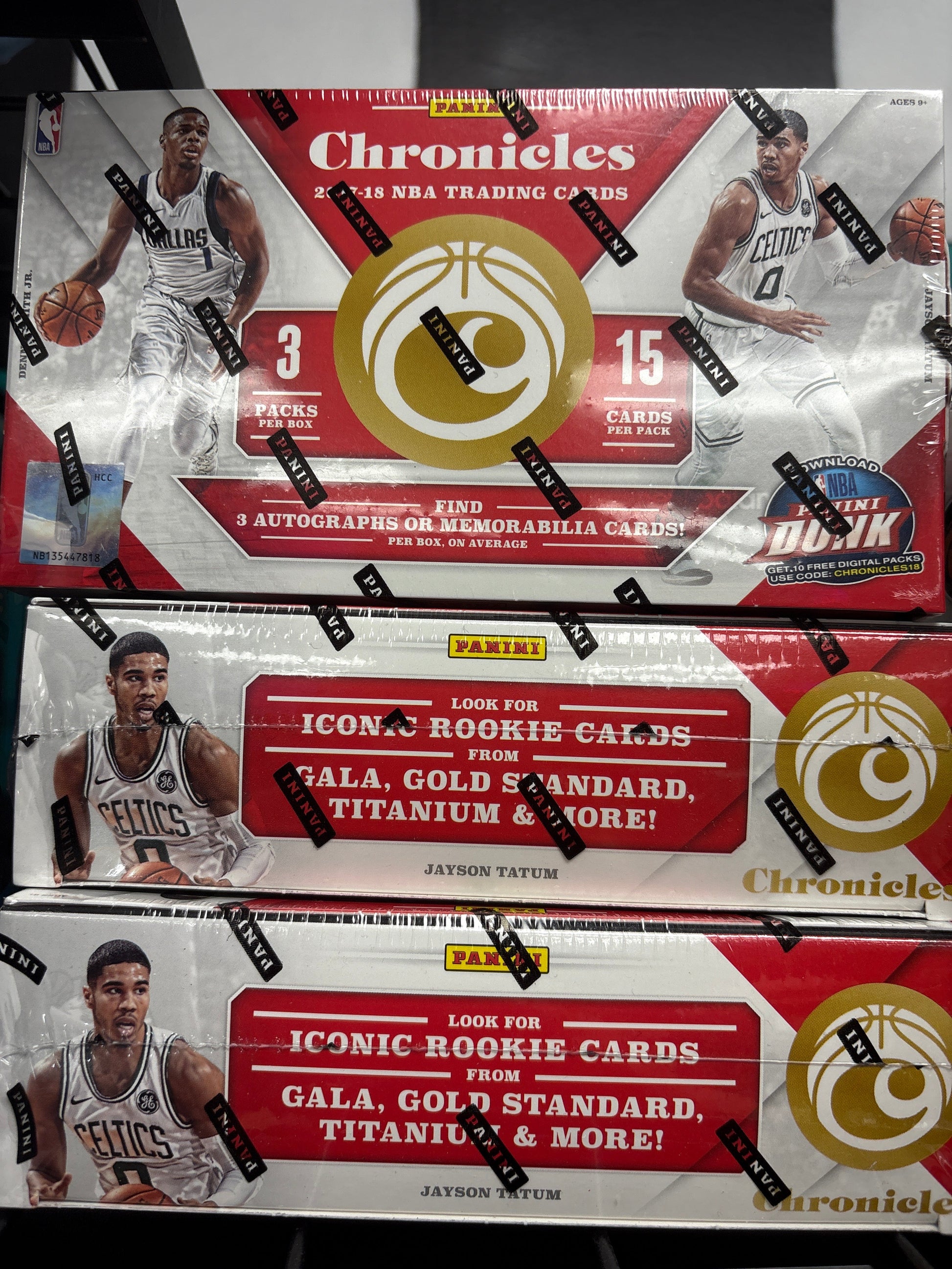 2017 NBA Panini Chronicles Hobby