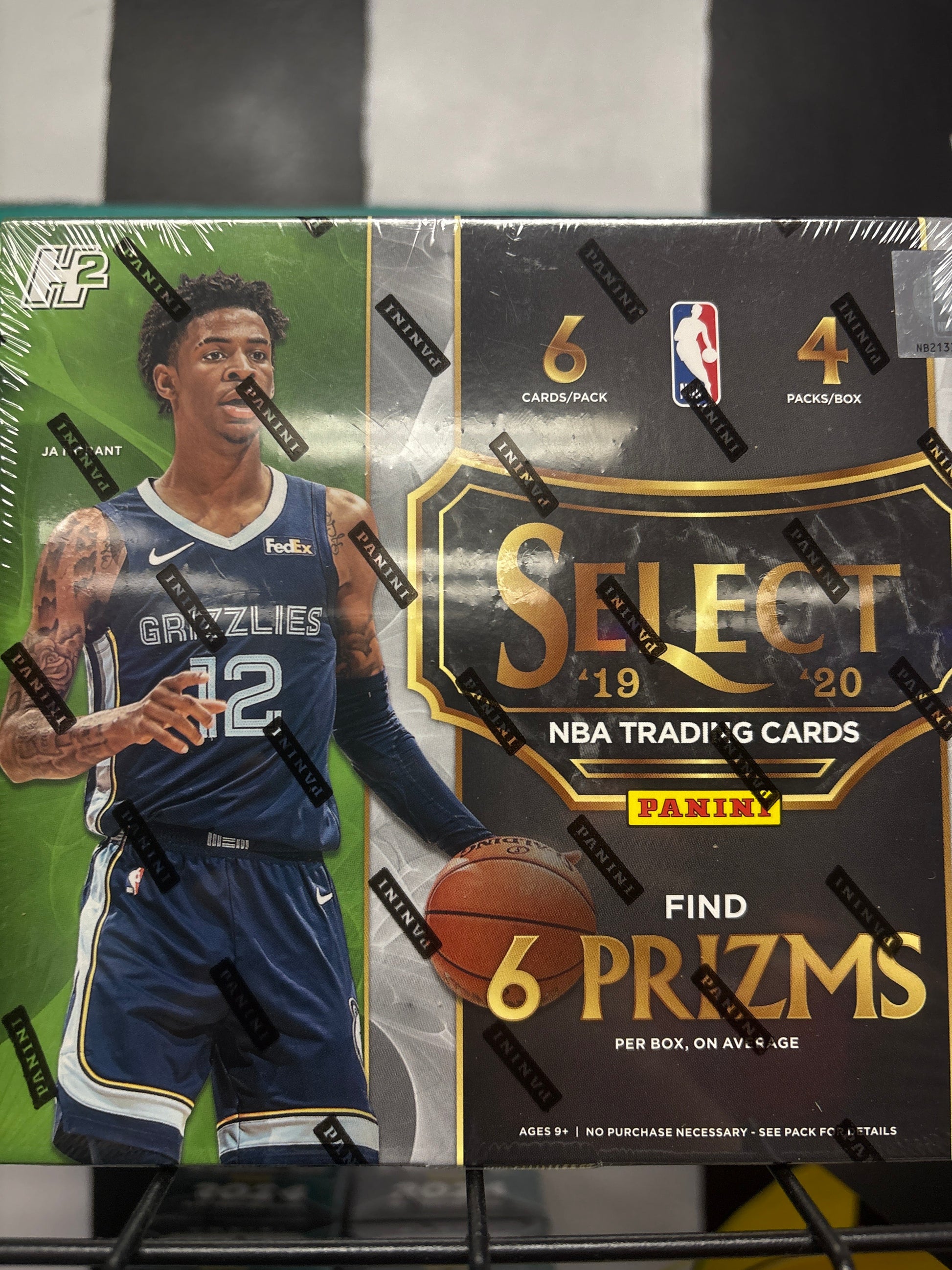 2019 NBA Panini Select H2 Hobby