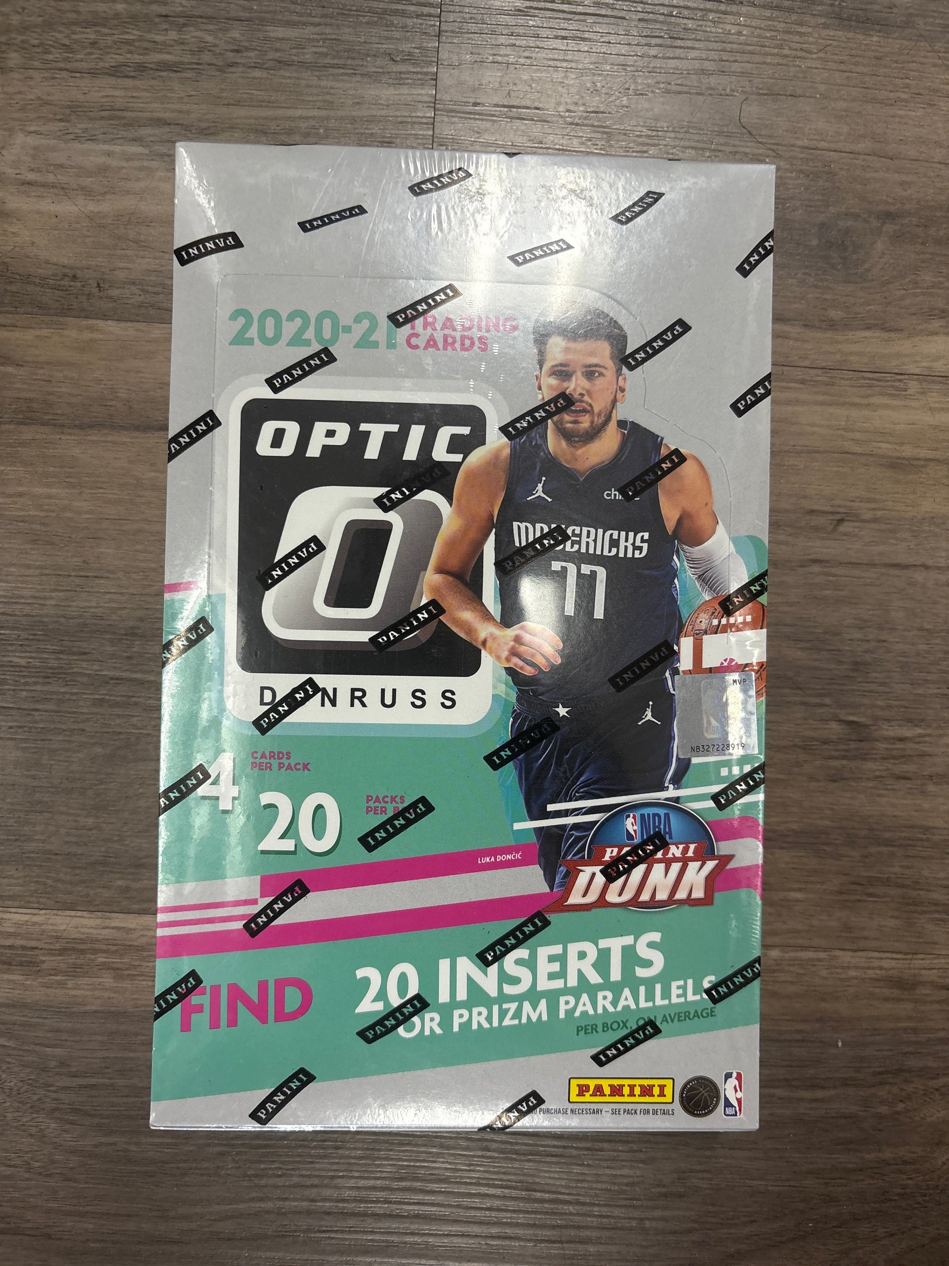 2020 NBA Panini Optic Donruss Retail Box