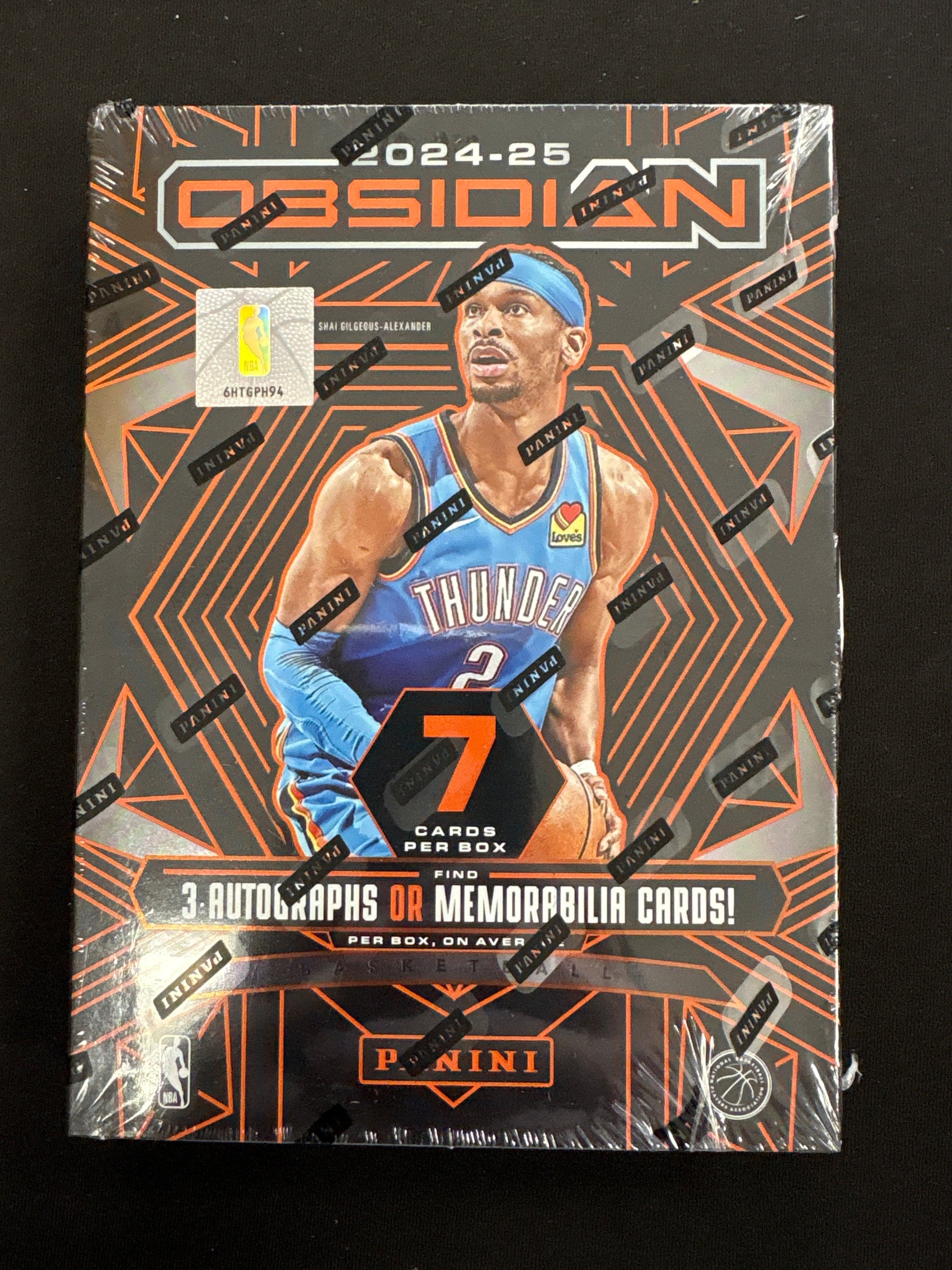 2024-2025 Panini Obsidian Basketball Hobby Box