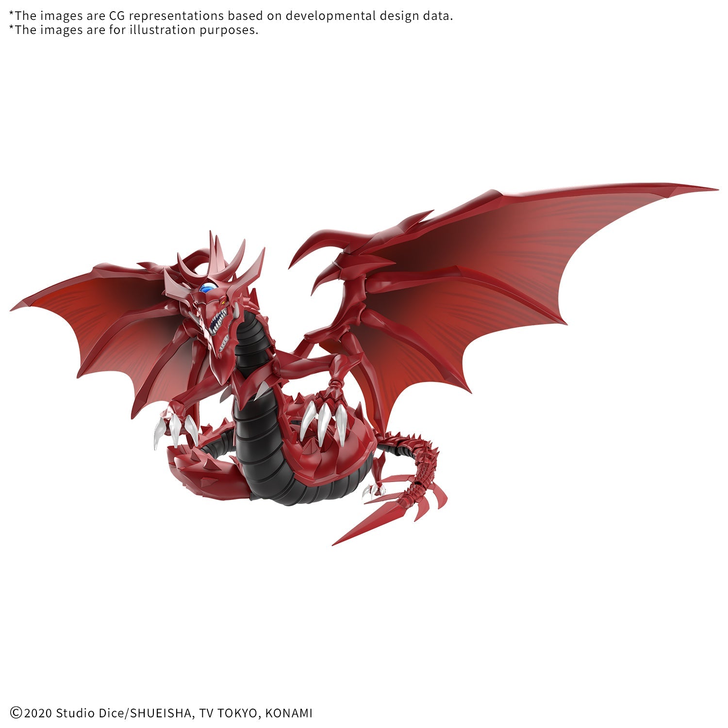 Yu-Gi-Oh! Figure-rise Standard Amplified Egyptian God Slifer The Sky Dragon Model Kit