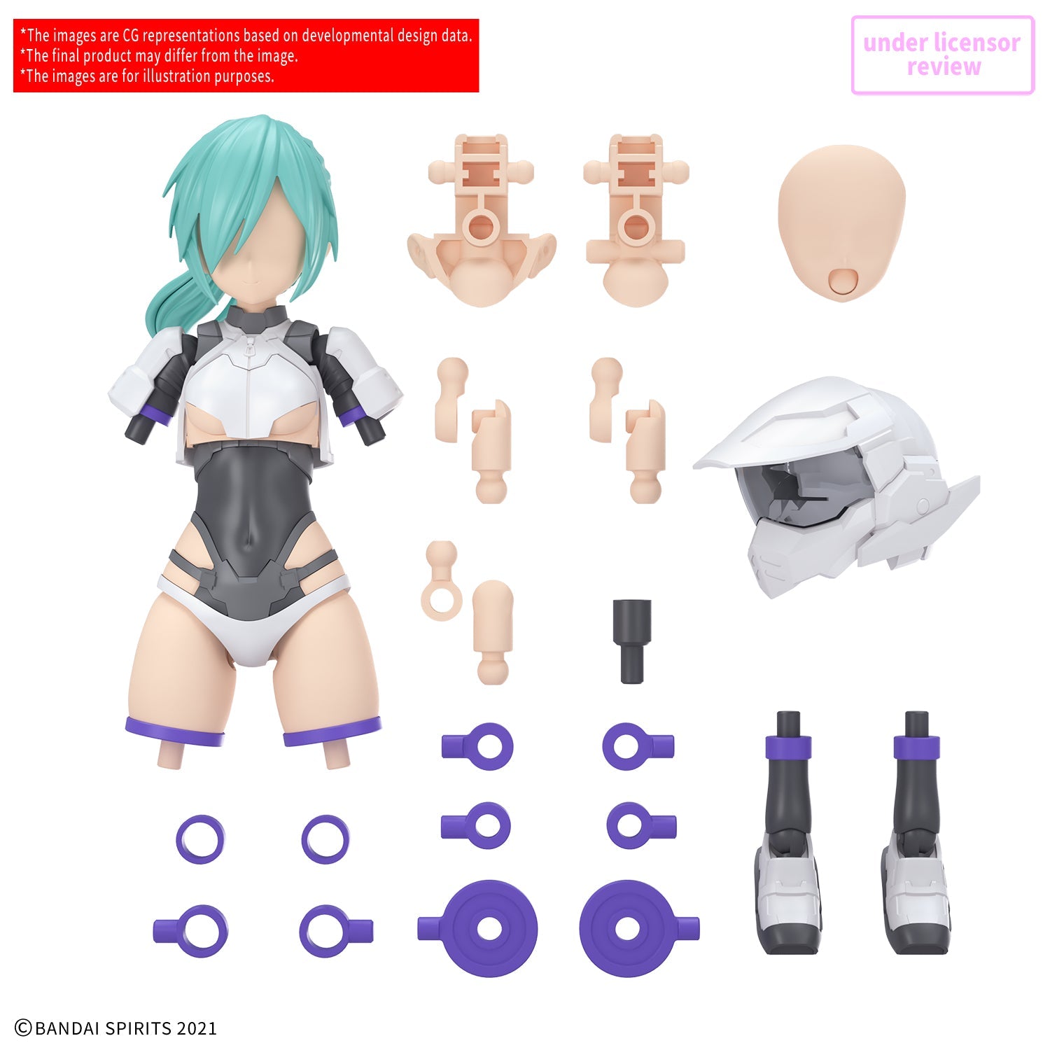 30 Minutes Sisters Option Parts Set 22 (Turbo Costume Alpha) (Color B)