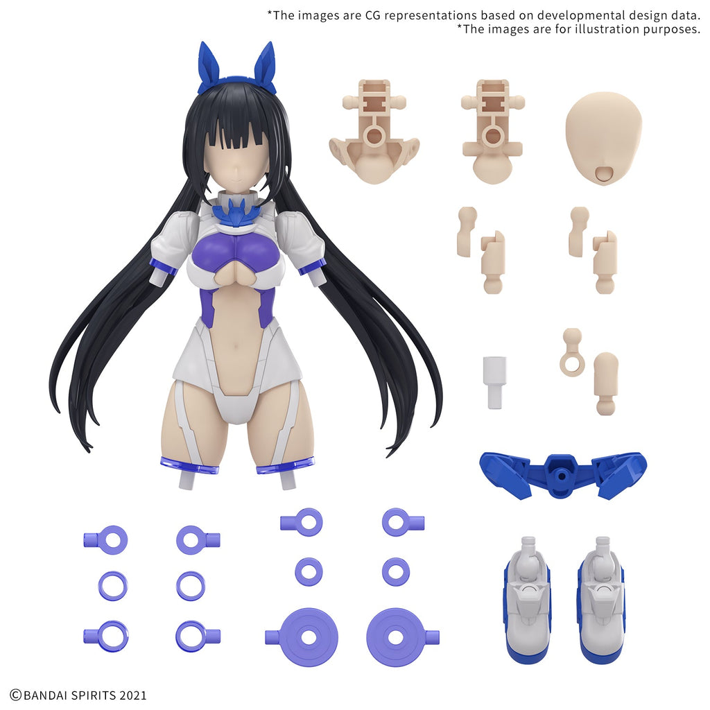 30 Minutes Sisters Option Parts Set 21 (Sprint Costume) (Color B)