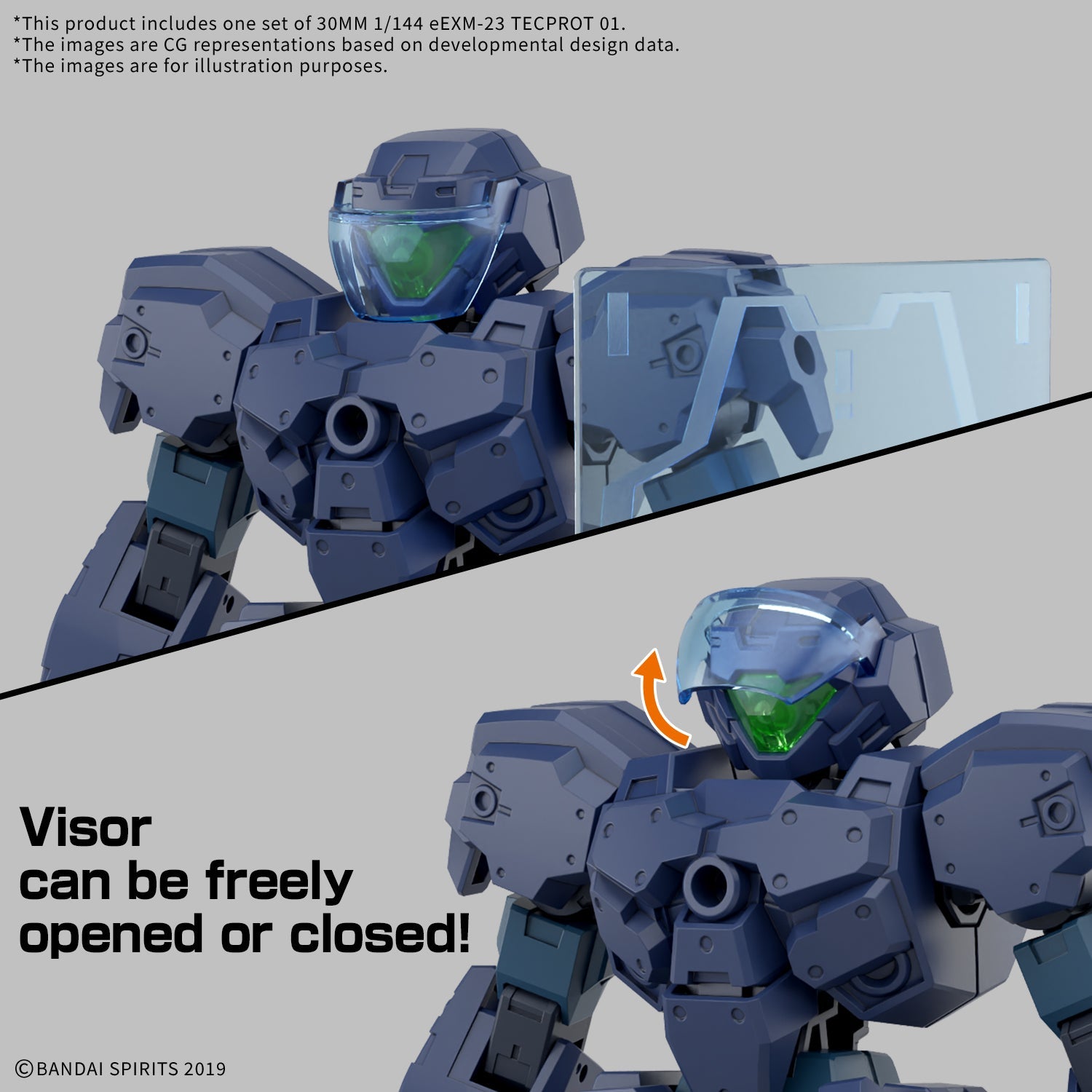 30 Minutes Missions eEXM-23 Tecprot 01 1/144 Scale Model Kit