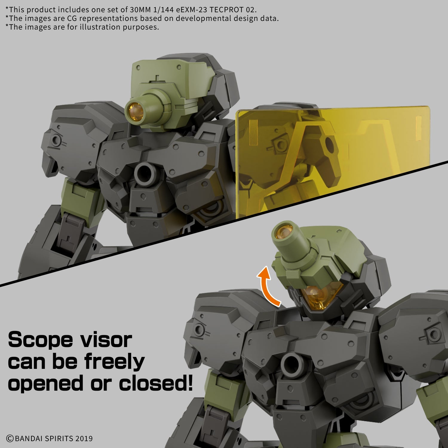 30 Minutes Missions eEXM-23 Tecprot 02 1/144 Scale Model Kit