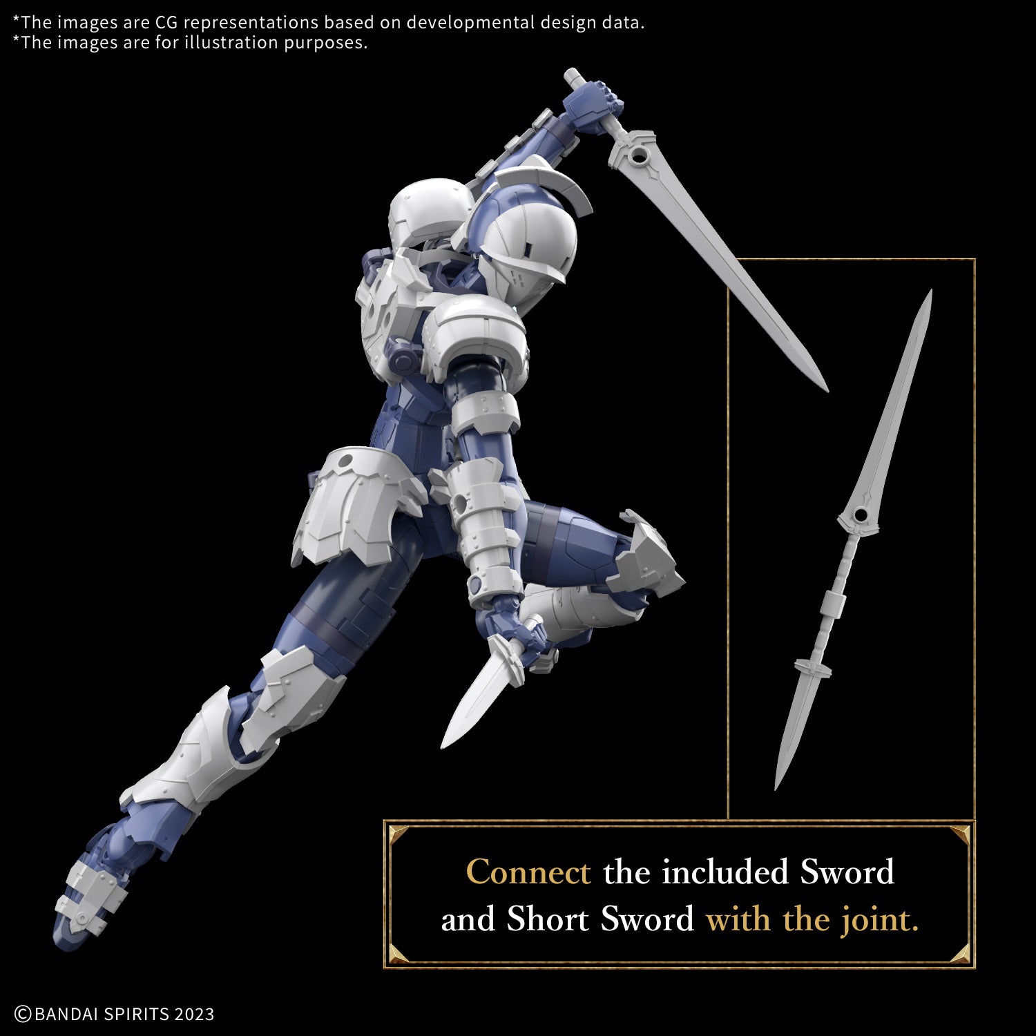 30 Minutes Fantasy Rosan Swordman Model Kit