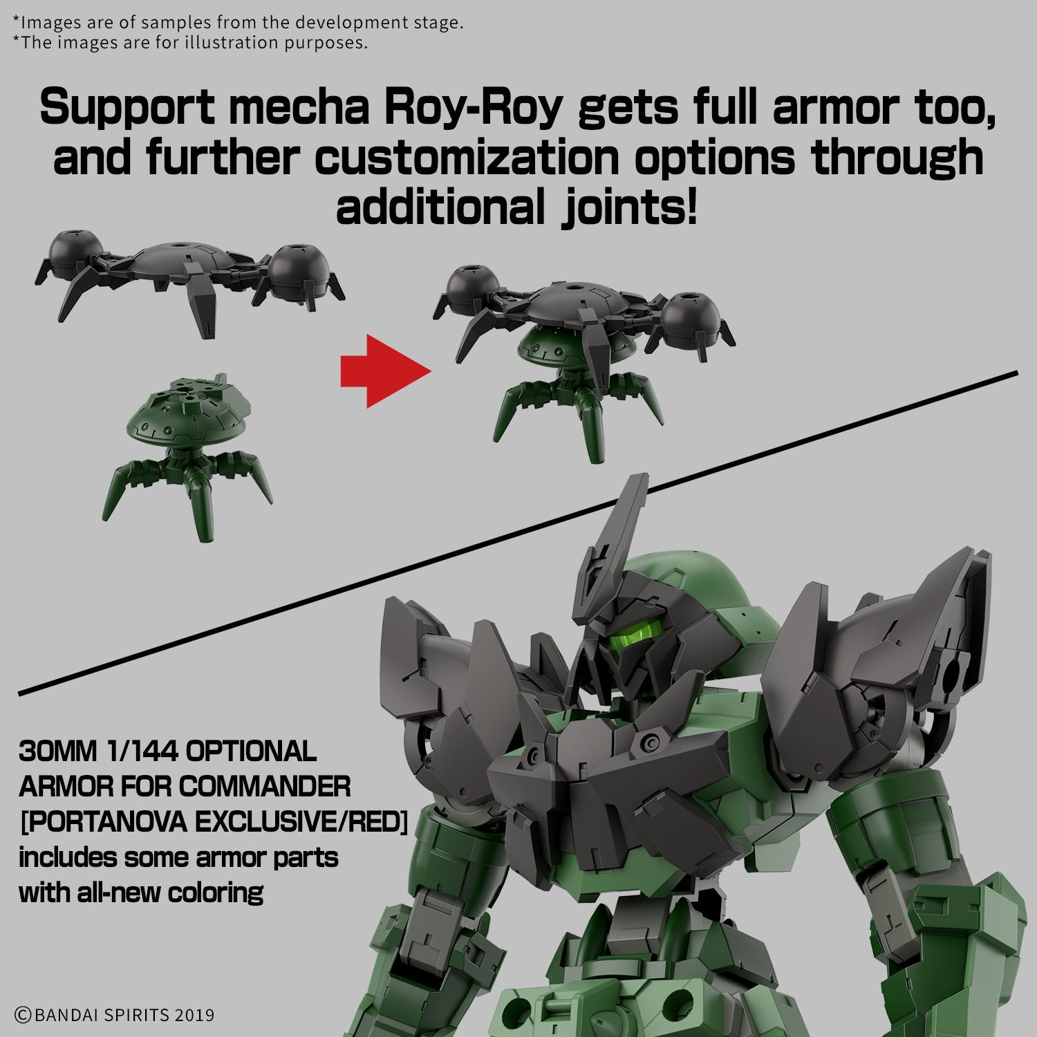 30 Minutes Missions bEXM-15FA Full Armor Portanova 1/144 Scale Model Kit
