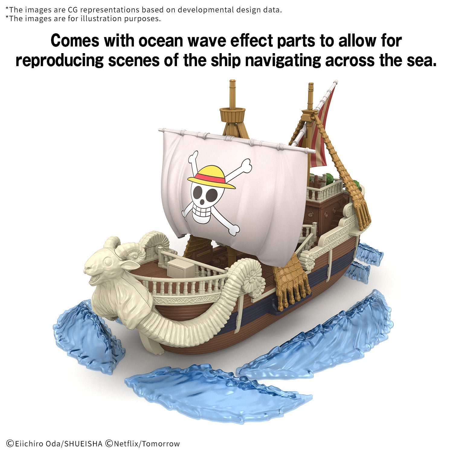 One Piece (Netflix) Grand Ship Collection Going Merry Model Kit