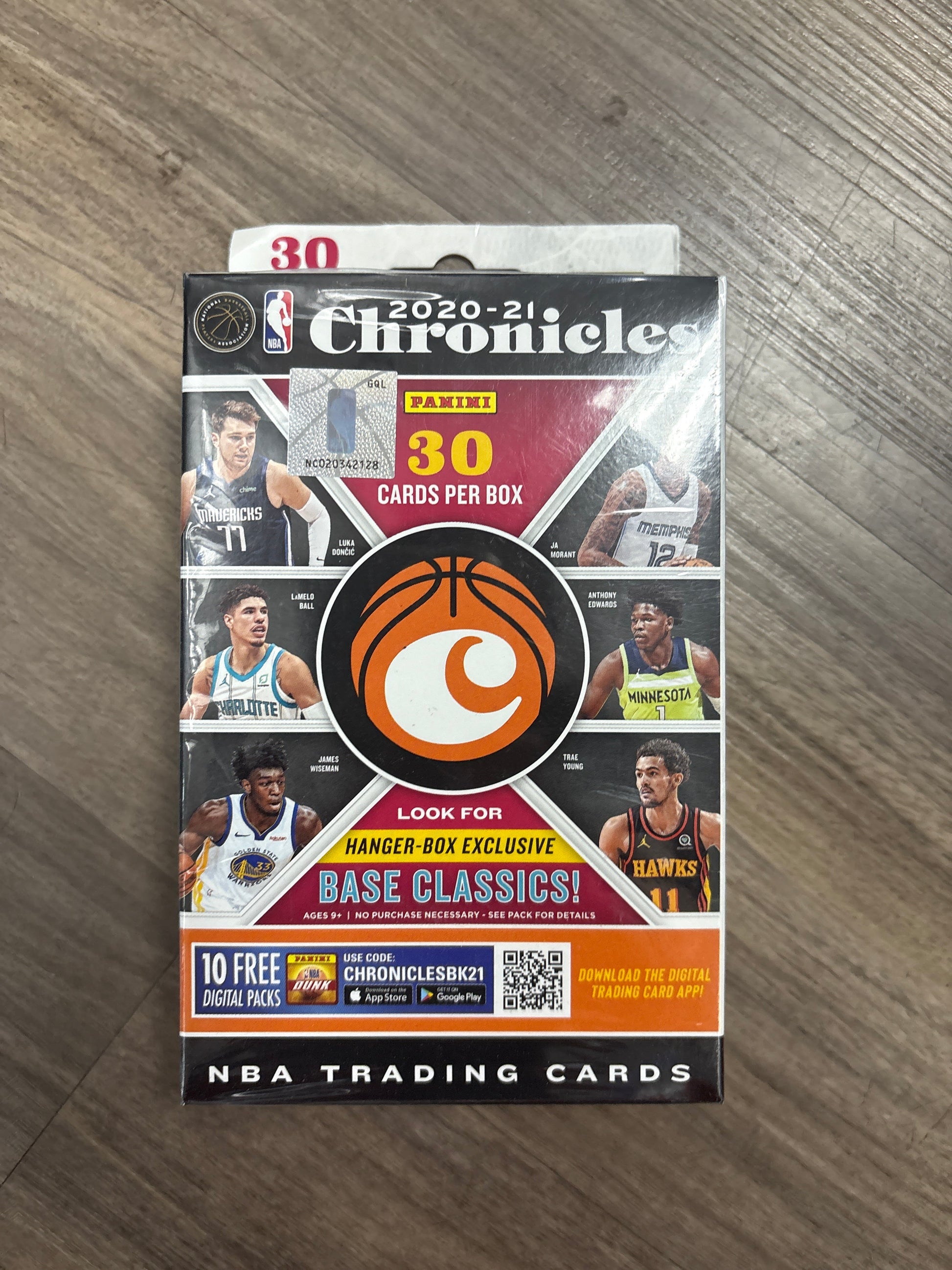 2020 NBA Panini Chronicles Hanger-Box