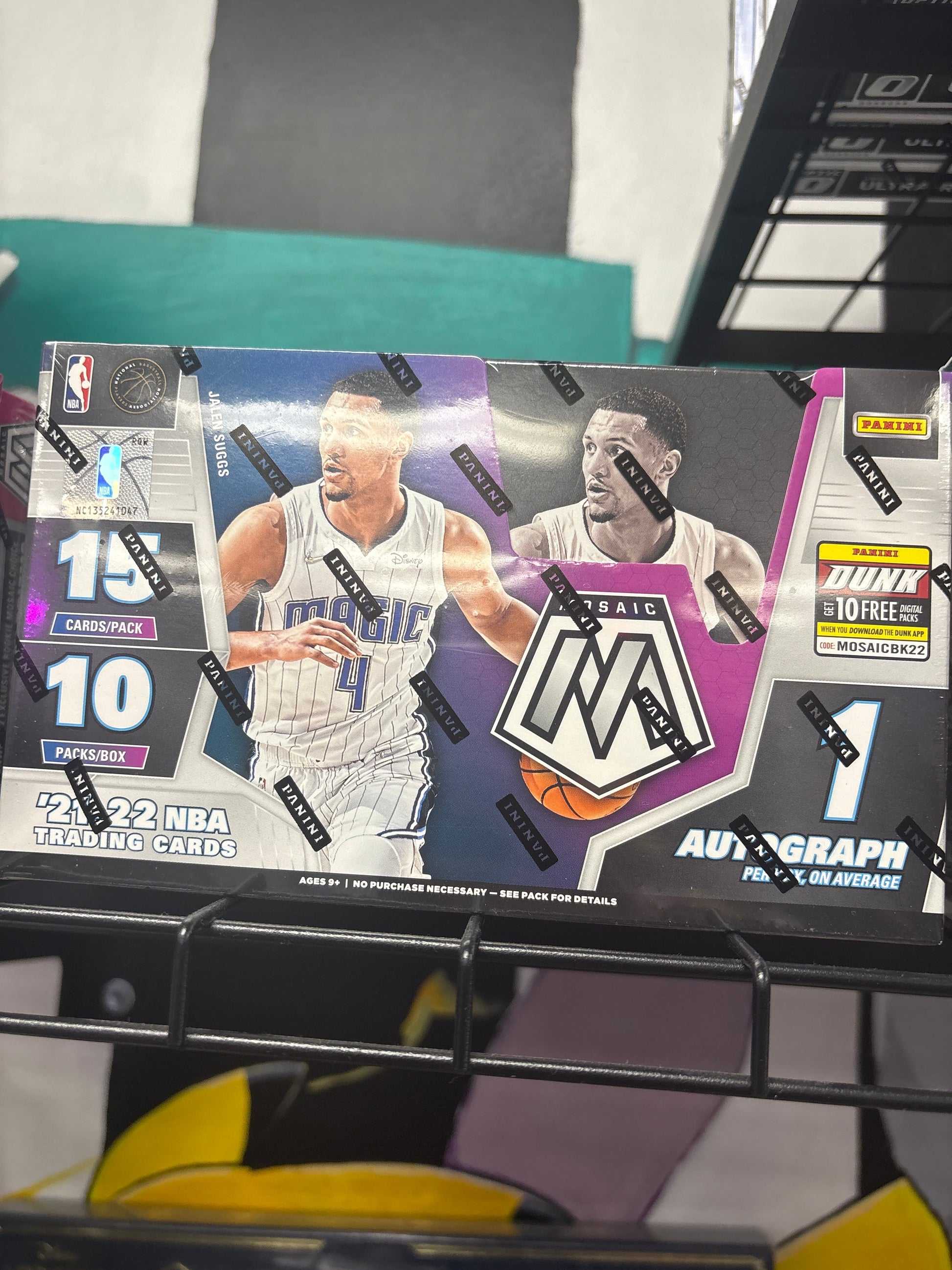 2021 NBA Panini Mosaic Hobby