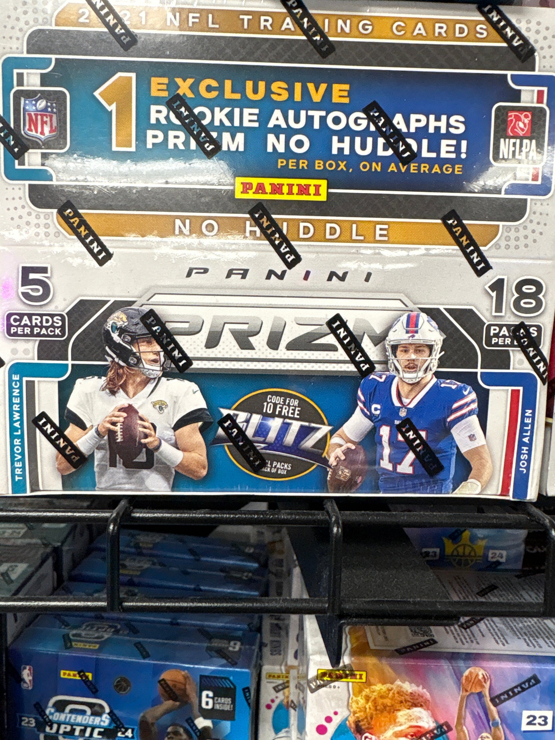 2021 NFL Panini Prizm No Huddle Hobby