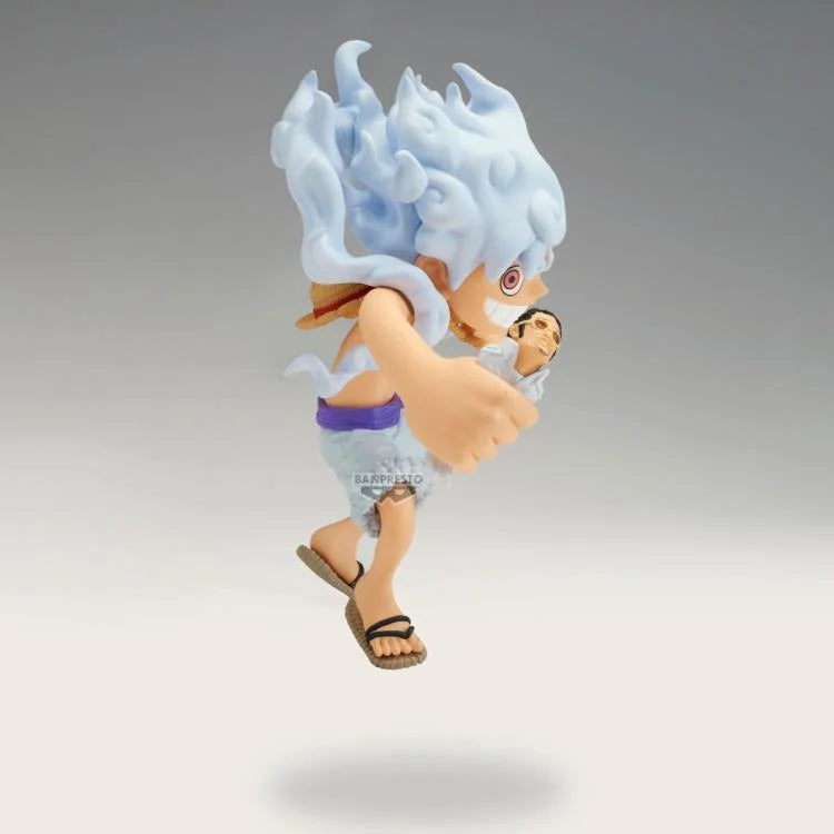 One Piece MEGA World Collectable Figure Monkey D. Luffy vs Borsalino Figure