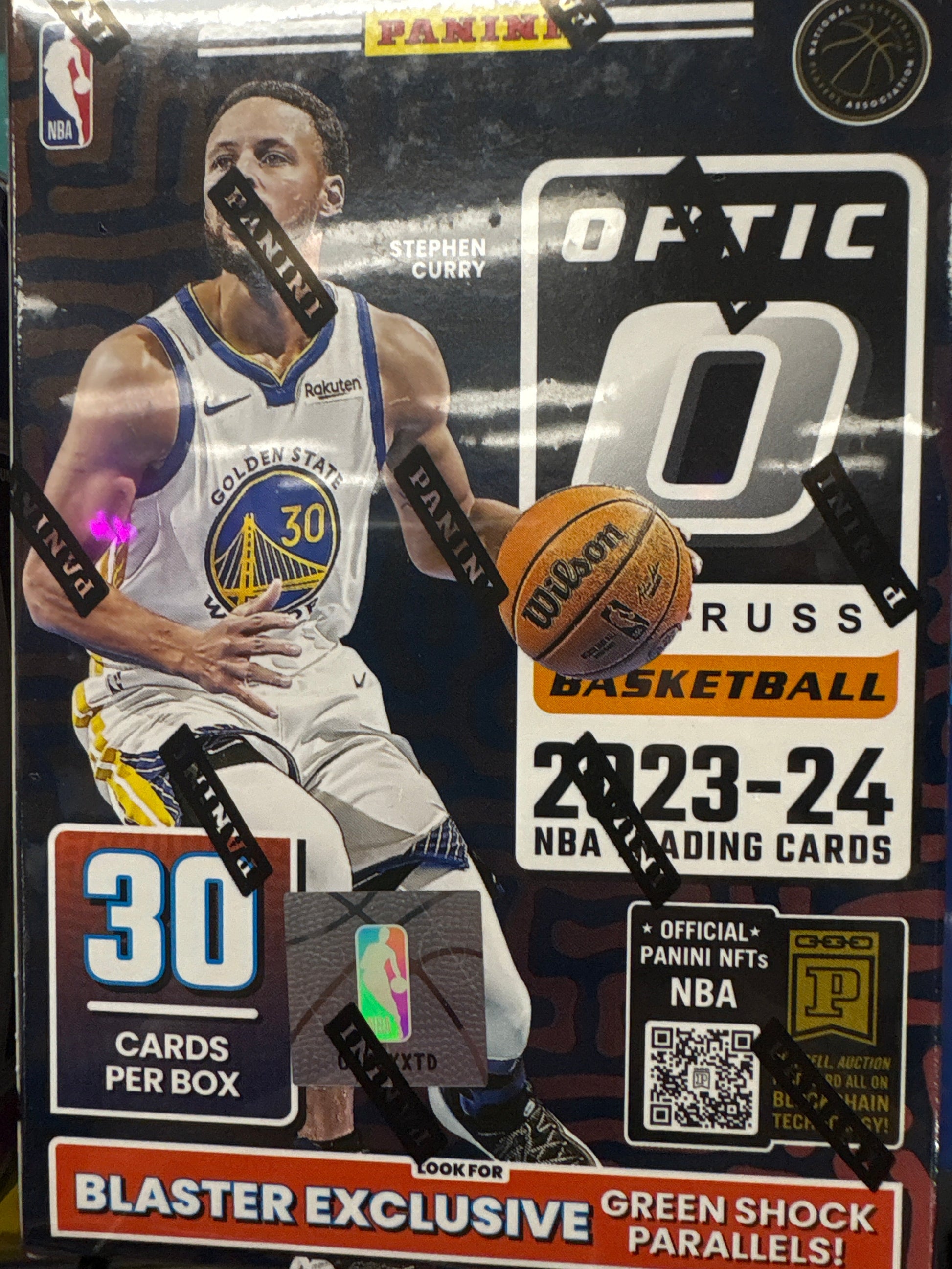 2023 NBA Panini Optic Donruss Blaster Green Shock