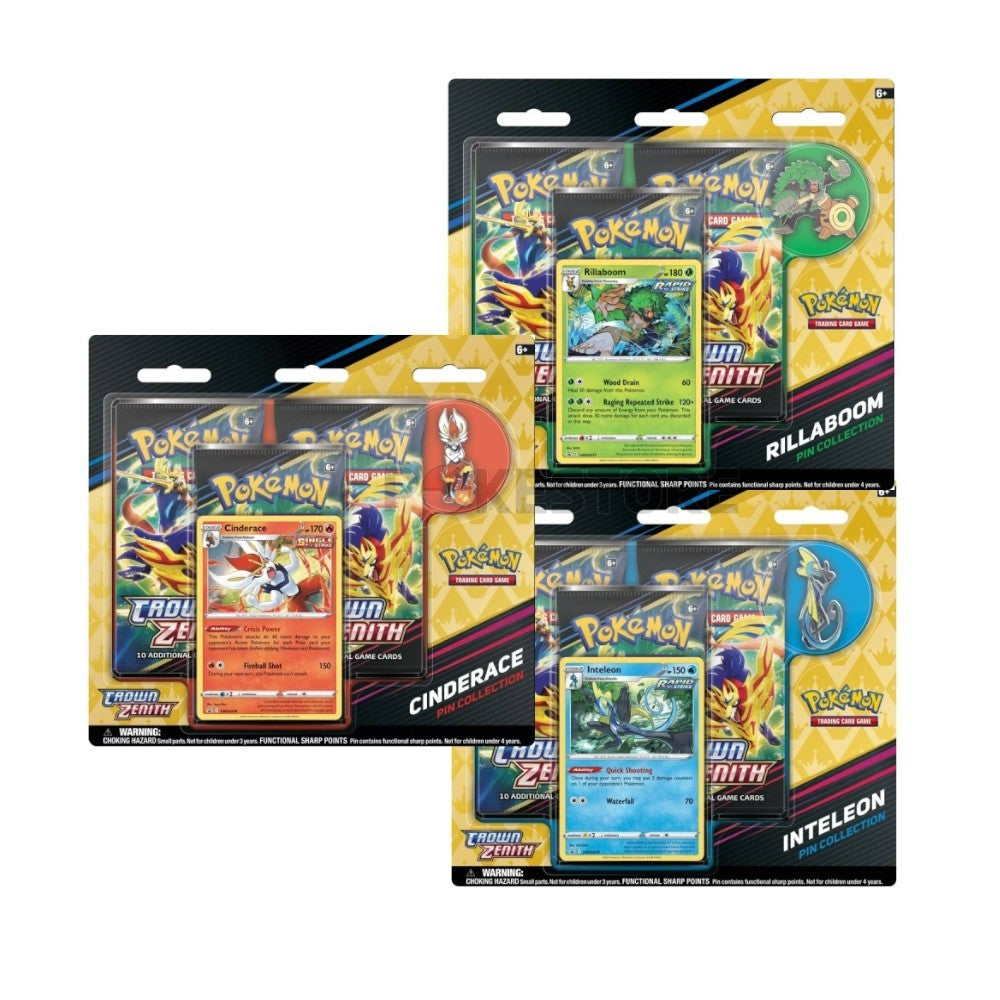 Pokemon Crown Zenith Pin Collection Blister