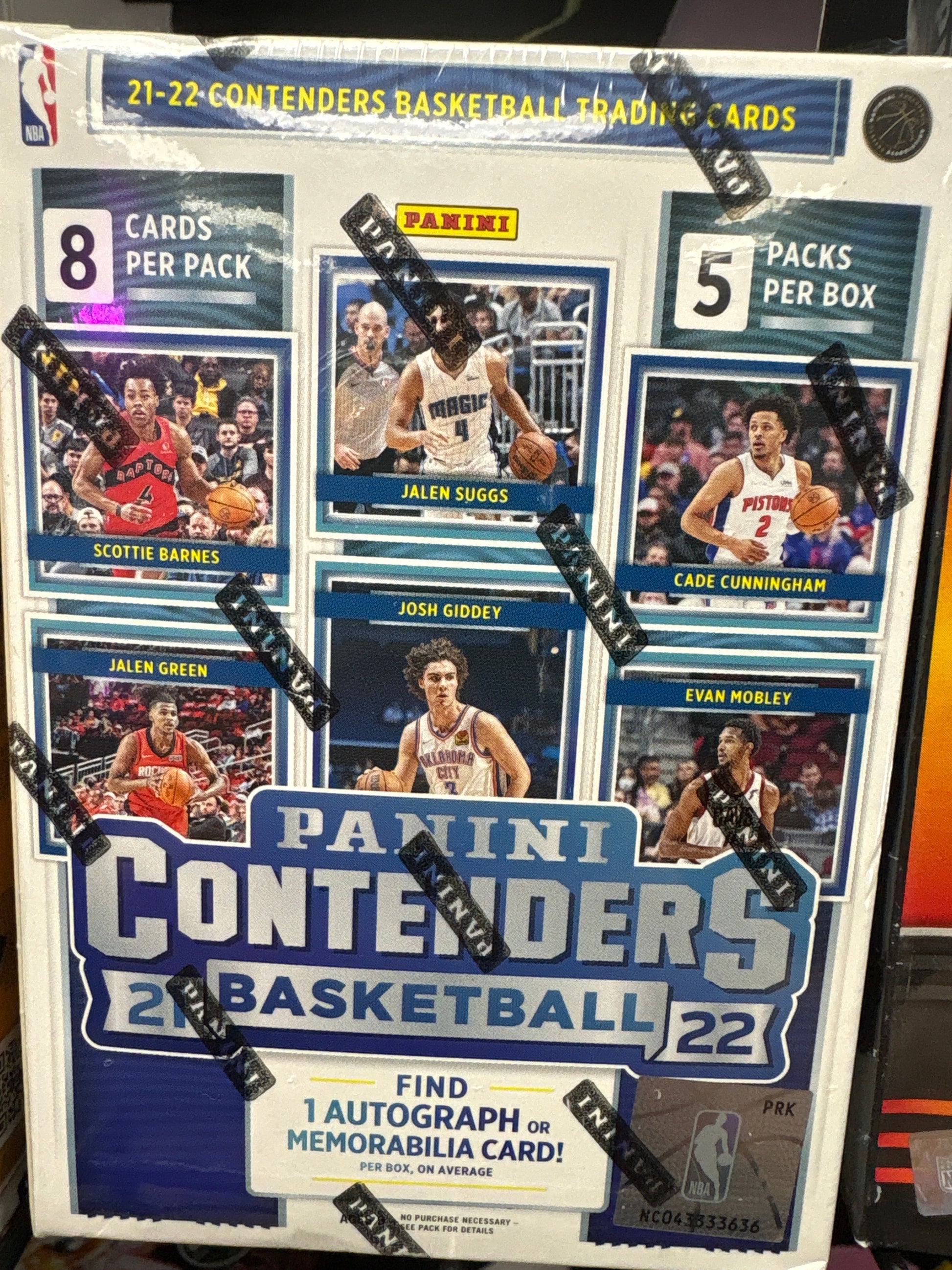 2021 NBA Panini Contenders Blaster