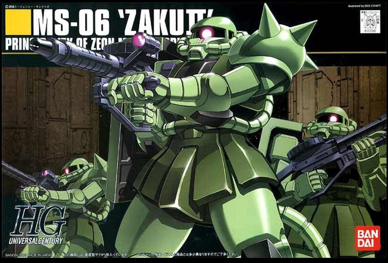 HGUC #40 1/144 MS-06 Zaku II