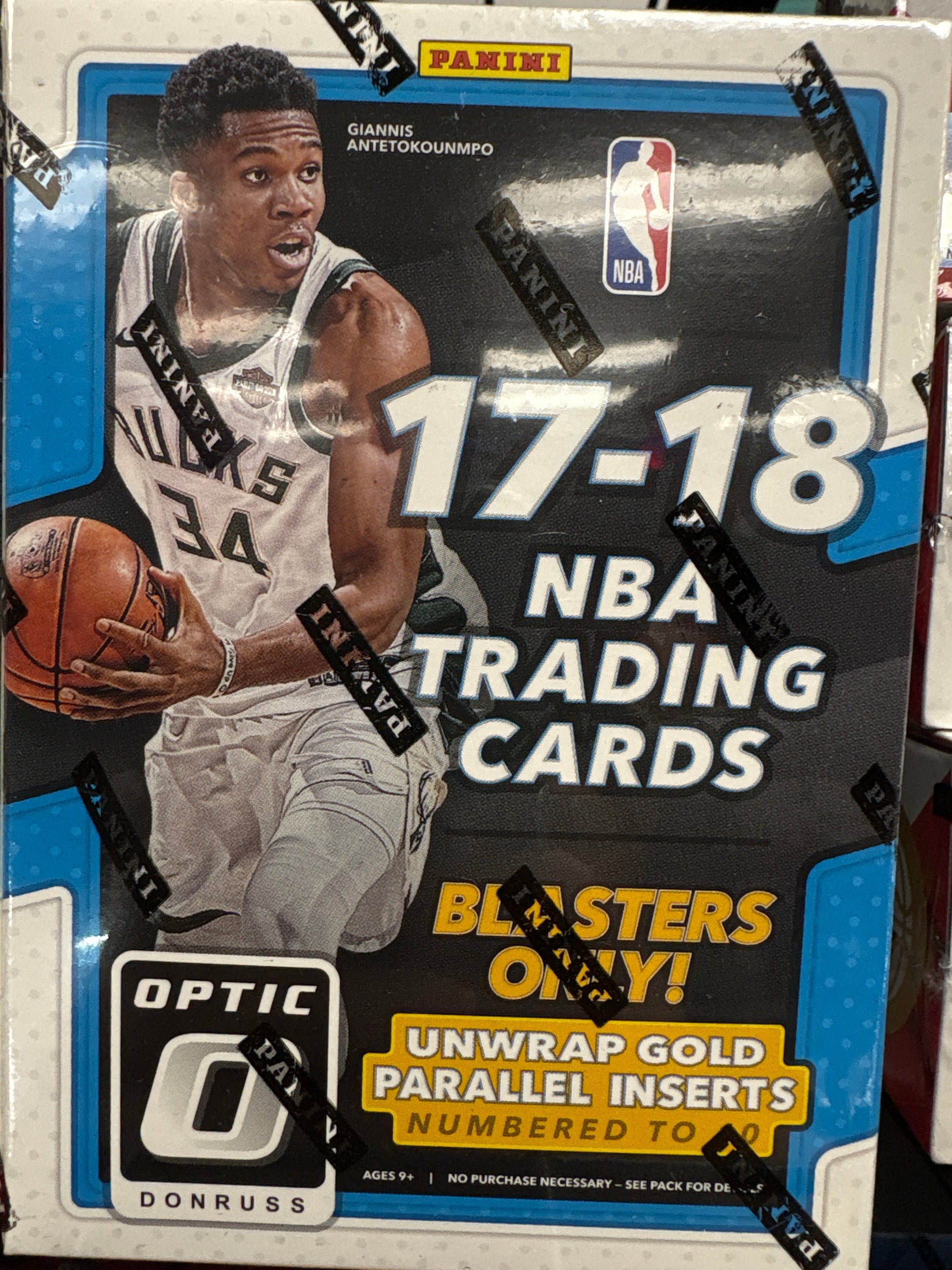 2017 NBA Panini Optic Donruss blaster