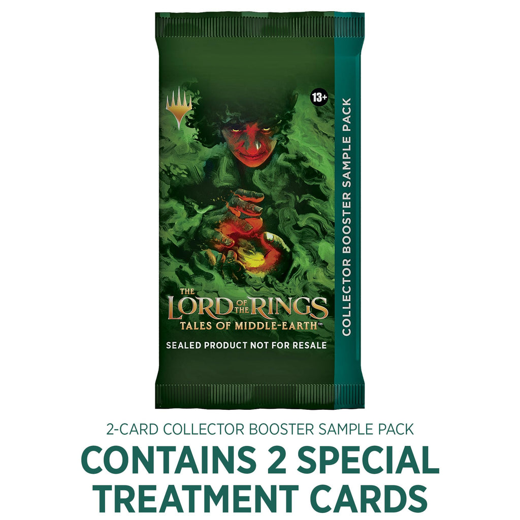 Magic: The Gathering The Lord of The Rings: Tales of Middle-Earth Commander Deck 4 + Collector Booster Sample Pack