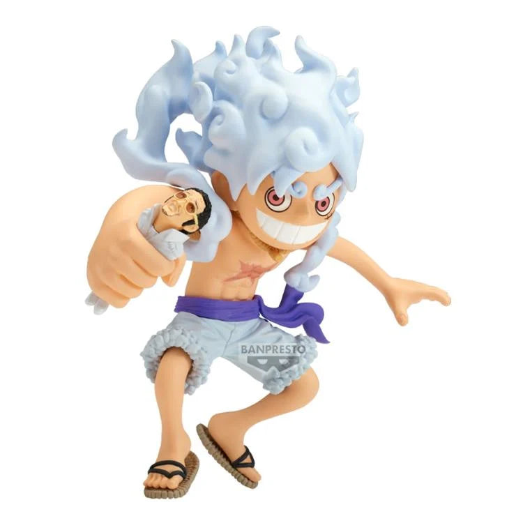 One Piece MEGA World Collectable Figure Monkey D. Luffy vs Borsalino Figure