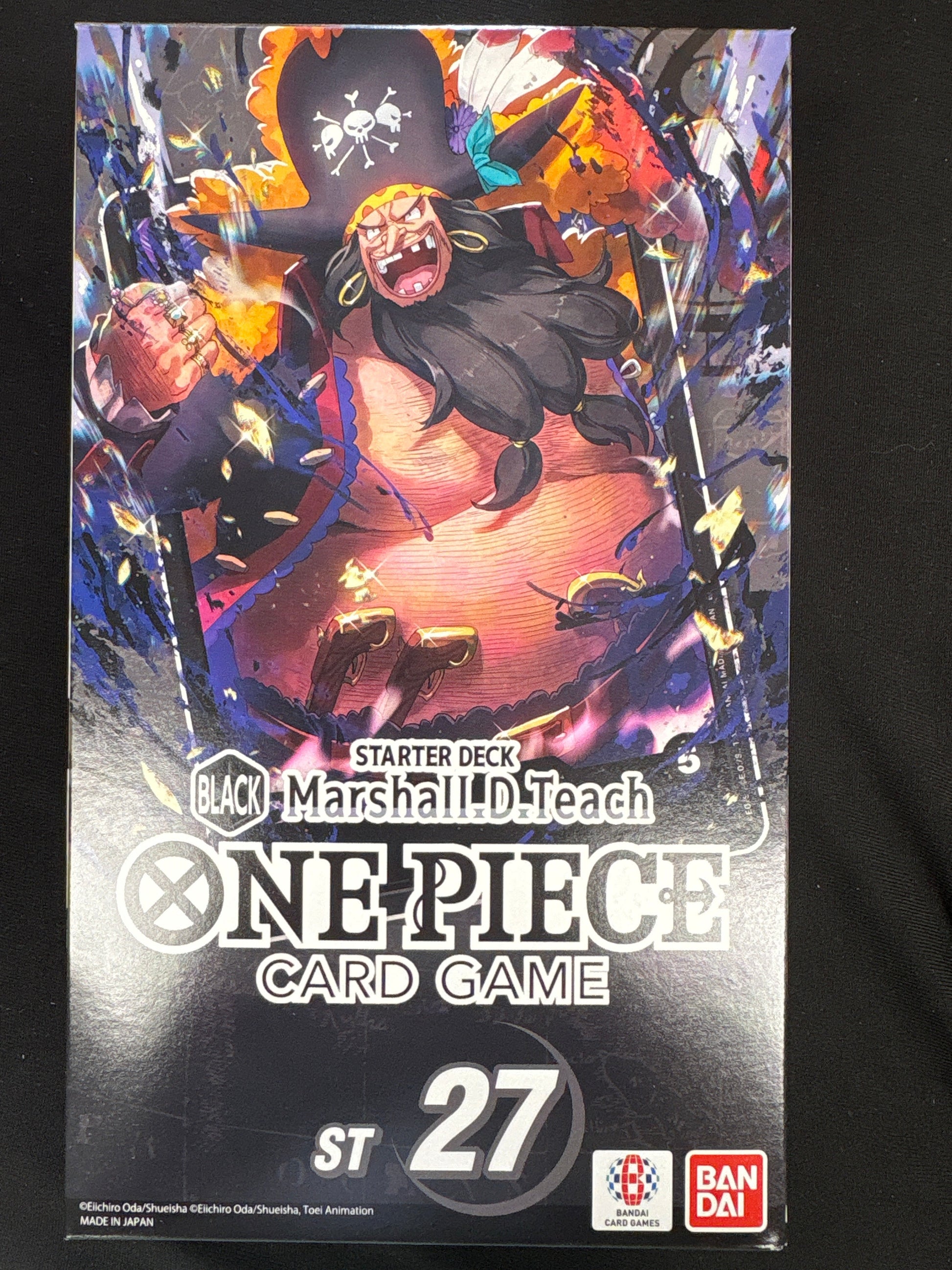 One Piece English ST-27 Marshall.D.Teach Starter Deck