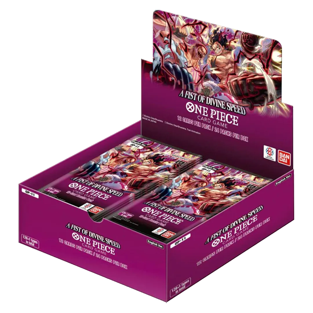 [PREORDER] One Piece A Fist of Divine Speed Booster Box [OP11]