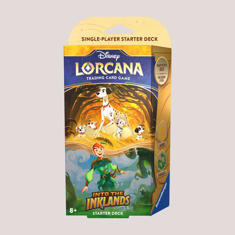 Disney Lorcana - Into the Inklands Starter Deck: Amber & Emerald