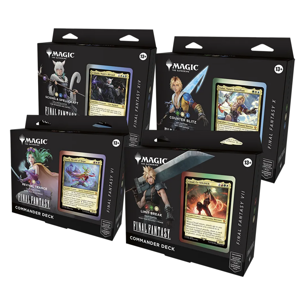 [PREORDER] Magic: The Gathering Final Fantasy Commander Deck Bundle [Set of 4]