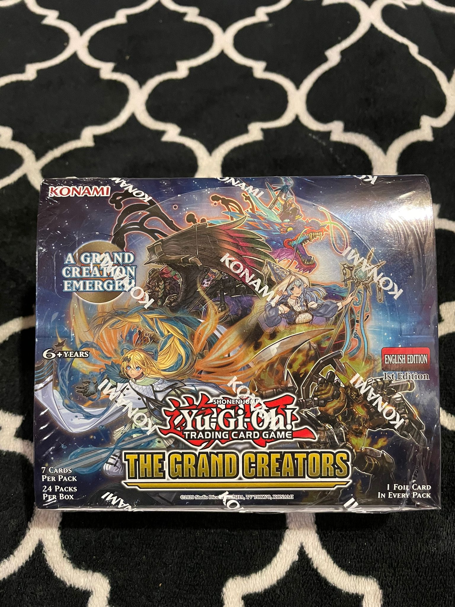 Yu-Gi-Oh! Grand Creators Booster Box - Factory Sealed