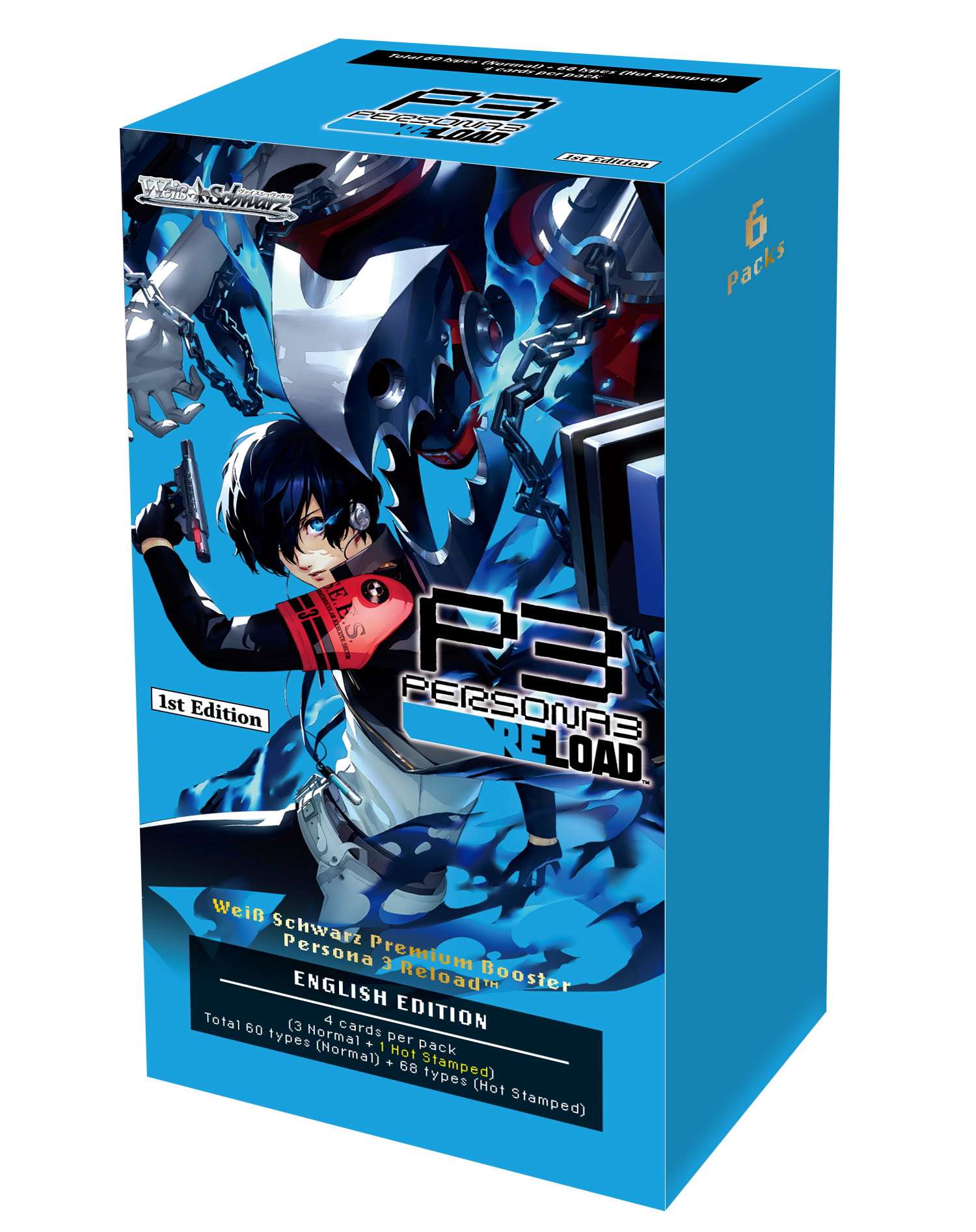 Weiss Schwarz English Persona 3 Reload Premium Booster Box - Pre-Order Release Mar 14th
