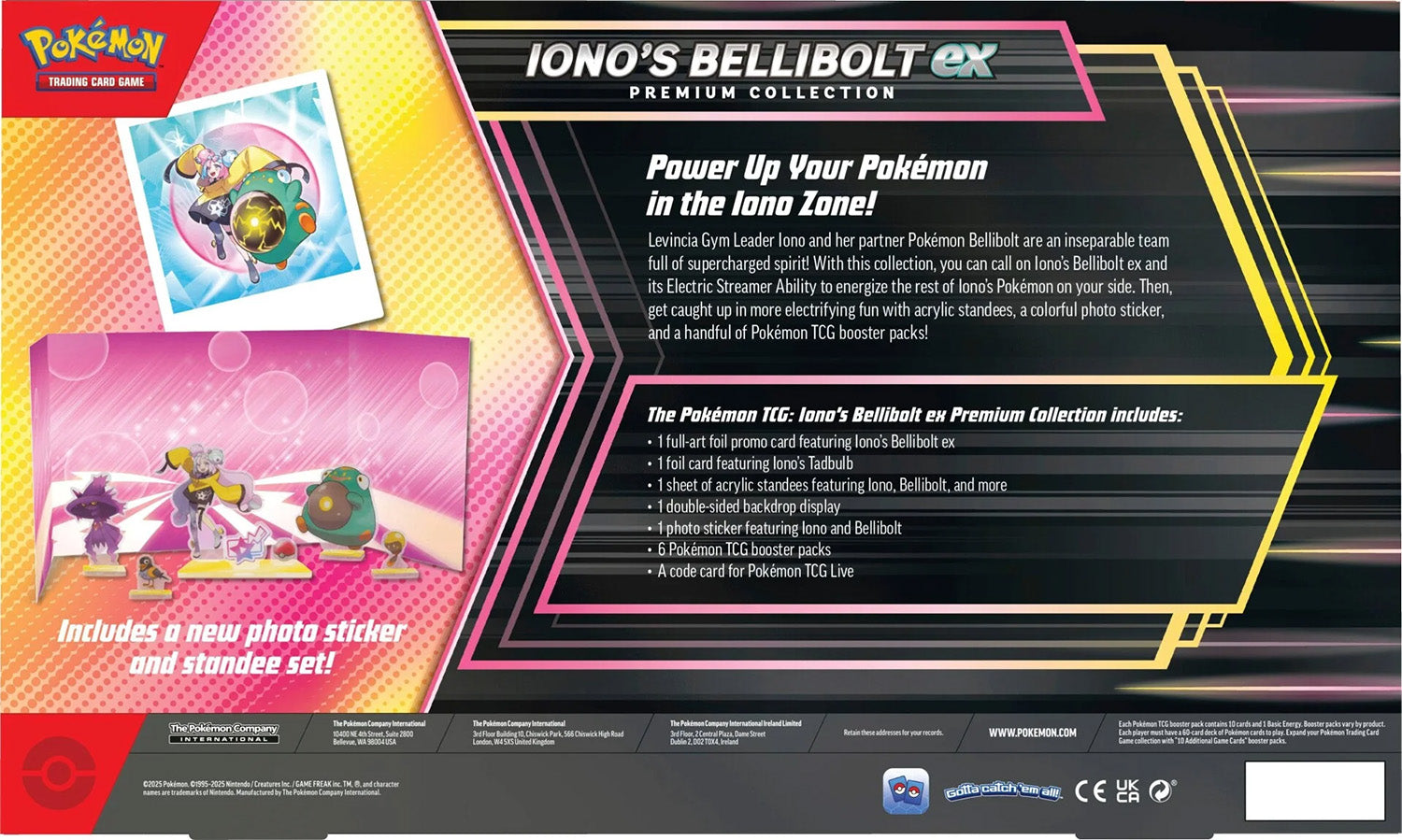 Iono’s Bellibolt ex Premium Collection (Pre-Order) Limited 1 per Household