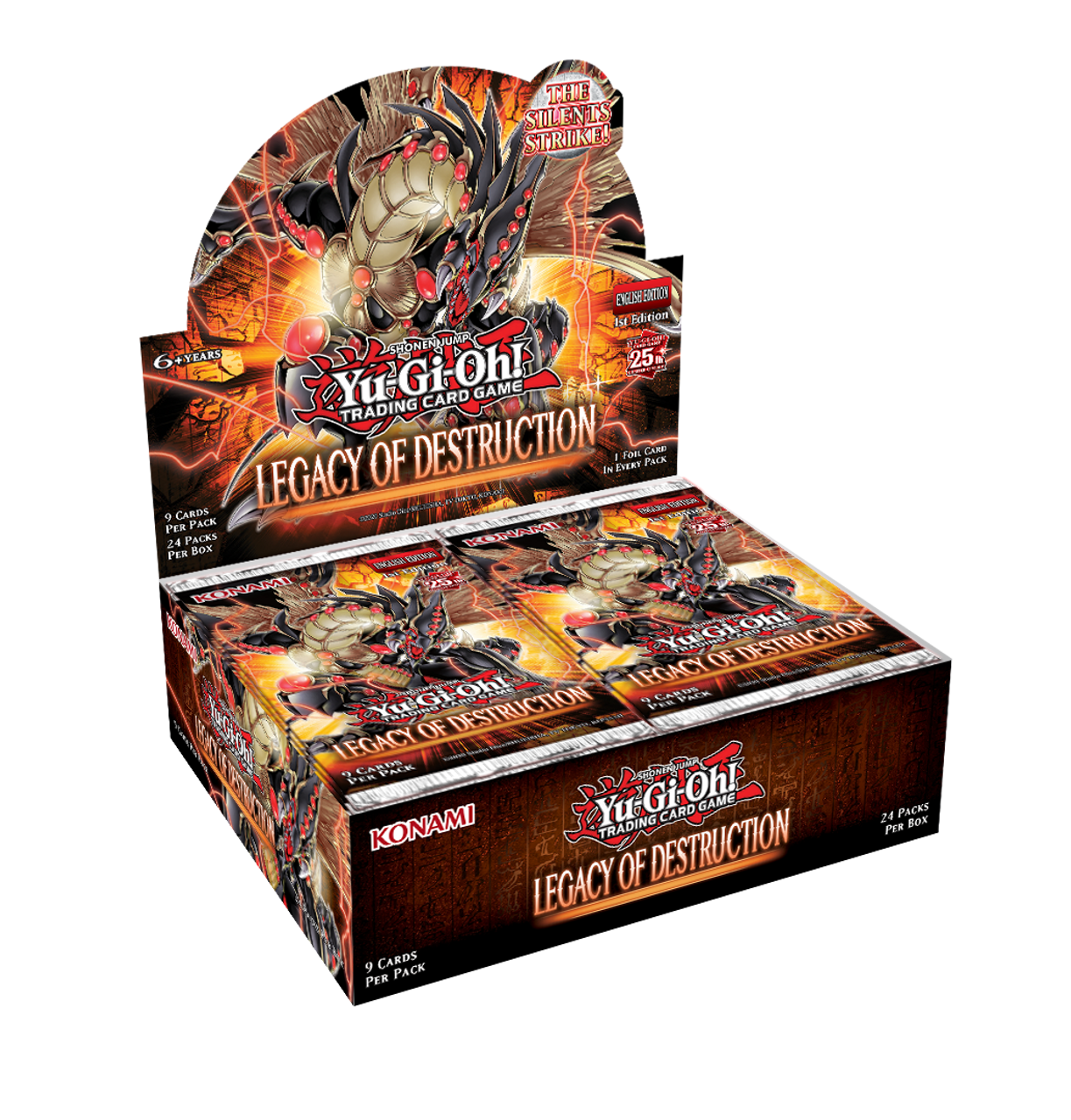 Yu-Gi-Oh! Legacy of Destruction Booster Box