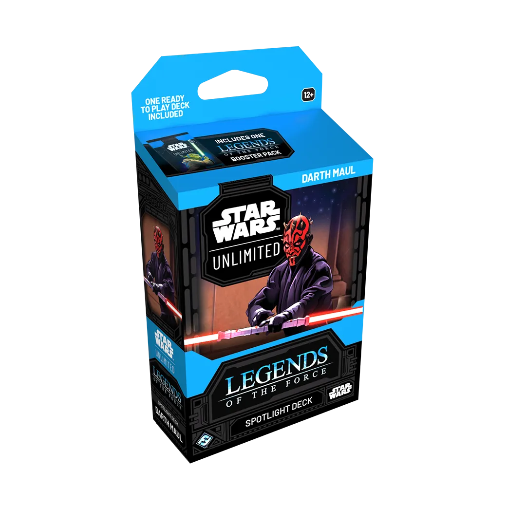 [PREORDER] Star Wars Unlimited: Legends of the Force Spotlight Deck [Darth Maul]