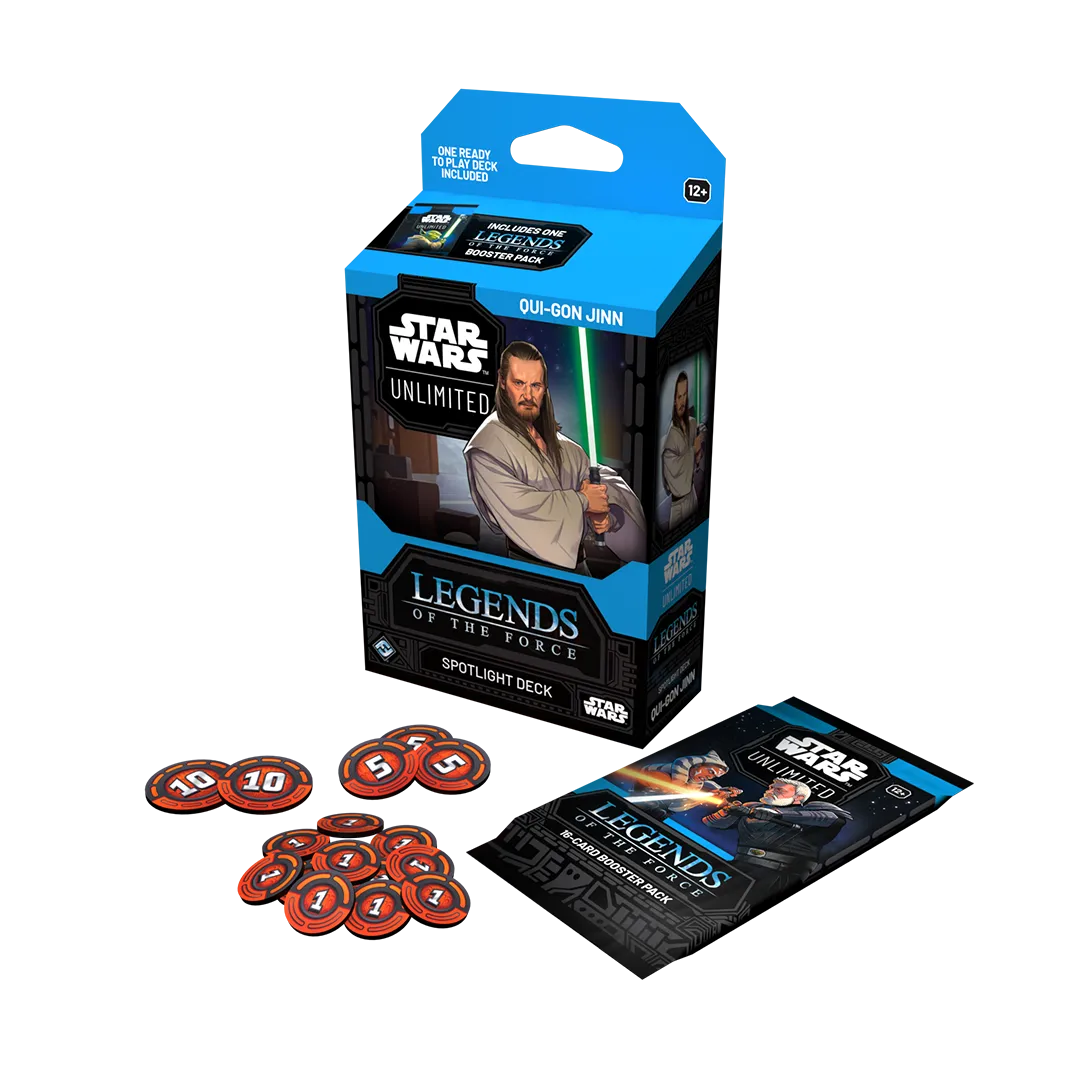 [PREORDER] Star Wars Unlimited: Legends of the Force Spotlight Deck [Qui-Gon Jinn]