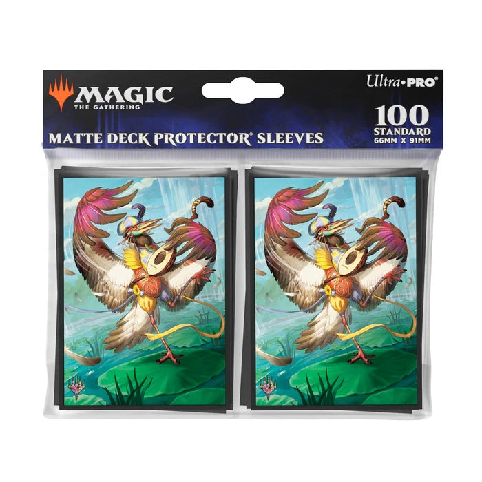 MtG: Bloomburrow - Zinnia, Valley’s Voice - Matte Deck Protector Sleeves (100ct.)