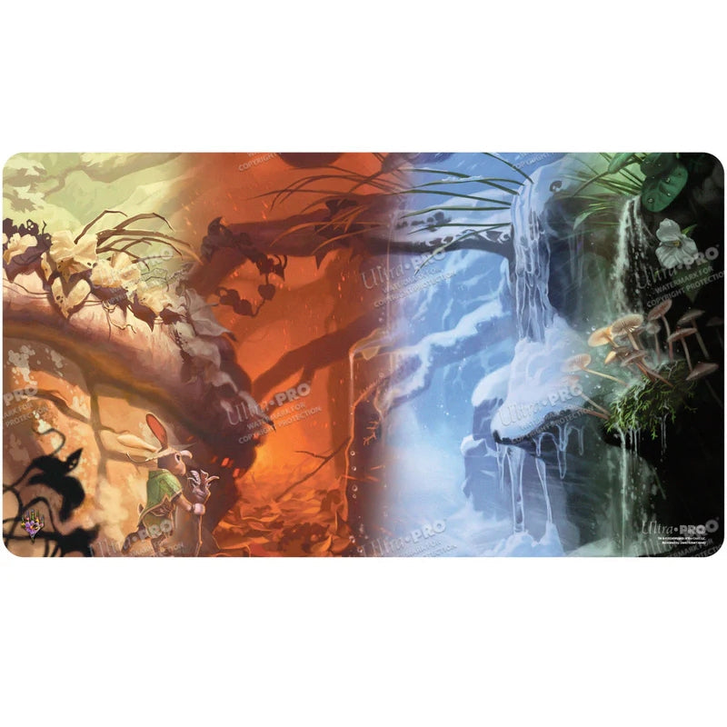 MtG: Bloomburrow Season Lands: Forest (Four Seasons) - Gaming Playmat