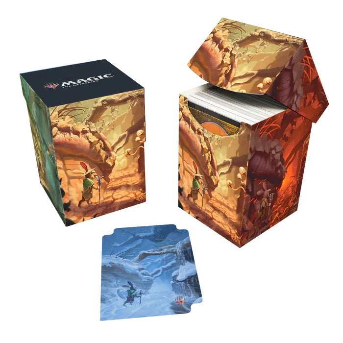 MtG: Bloomburrow Season Lands: Forest (Summer) - Pro-100+ Deck Box