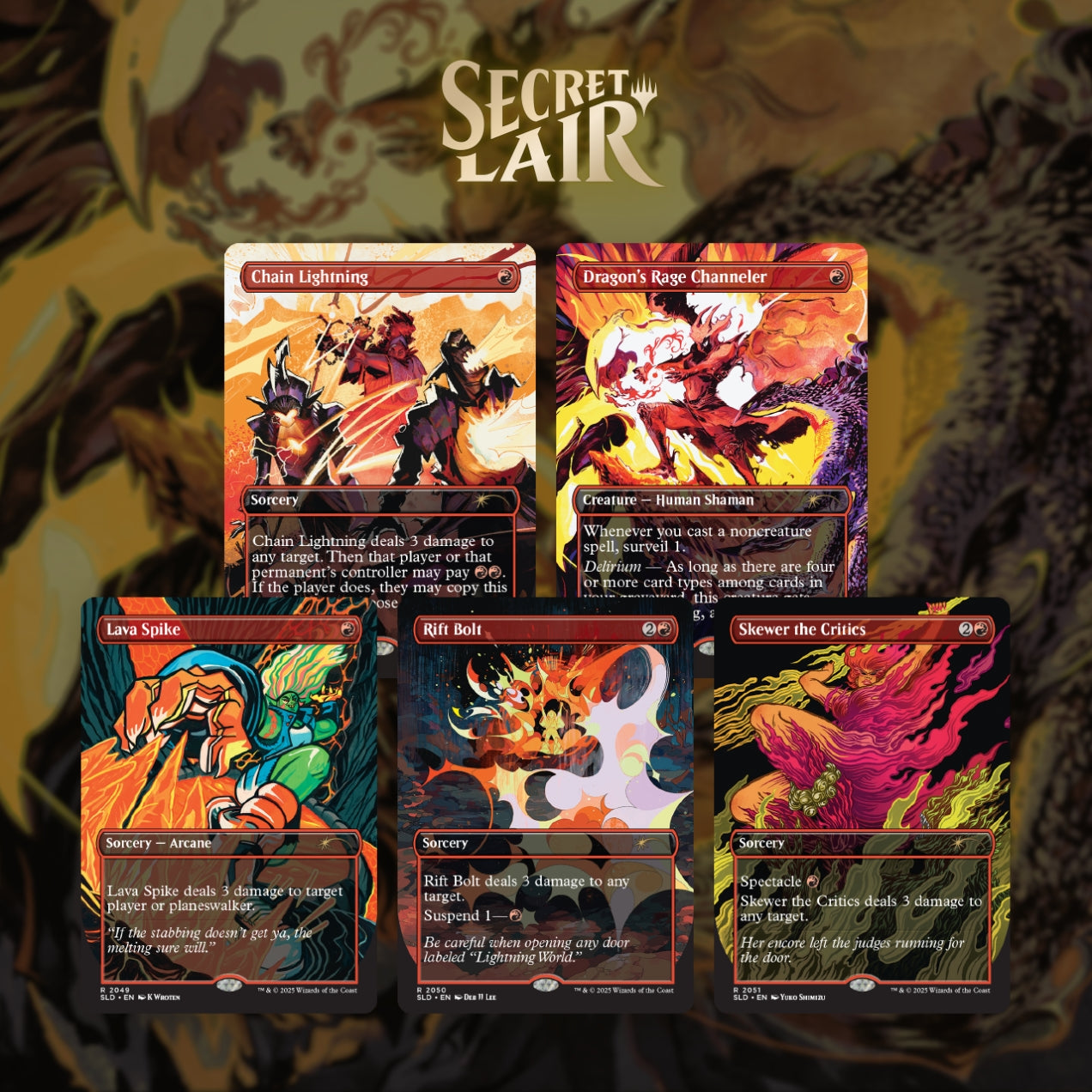MtG: Everything is on Fire - Non-Foil (Secret Lair)