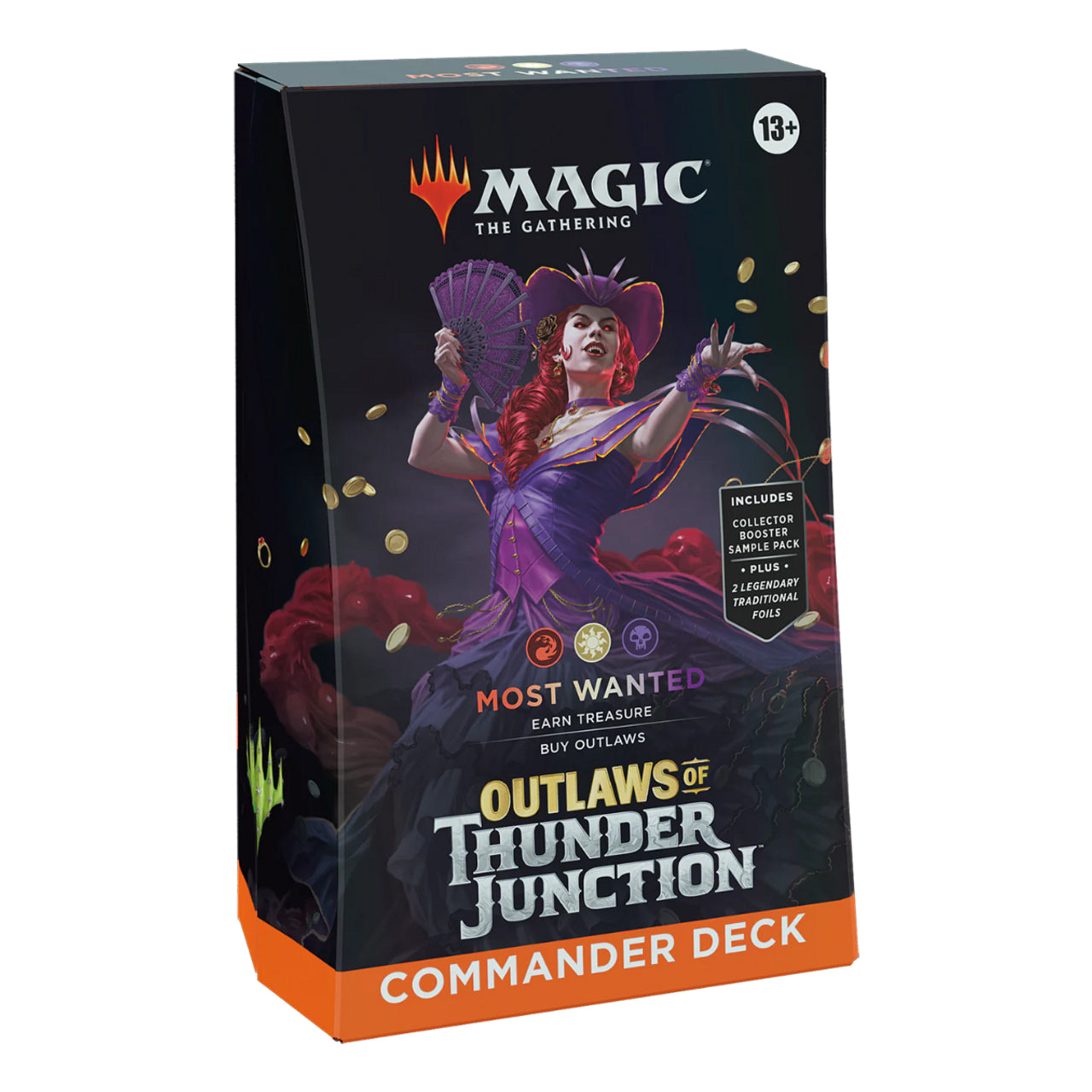 MtG: Outlaws of Thunder Junction Commander Deck Display - Most Wanted