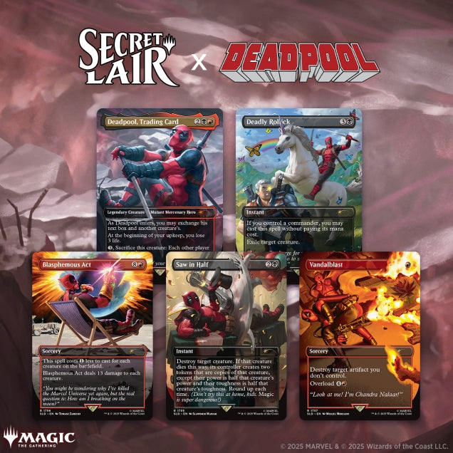 MtG: Secret Lair x Marvel's Deadpool: April Pool's Day! - Non-Foil Edition (Secret Lair)