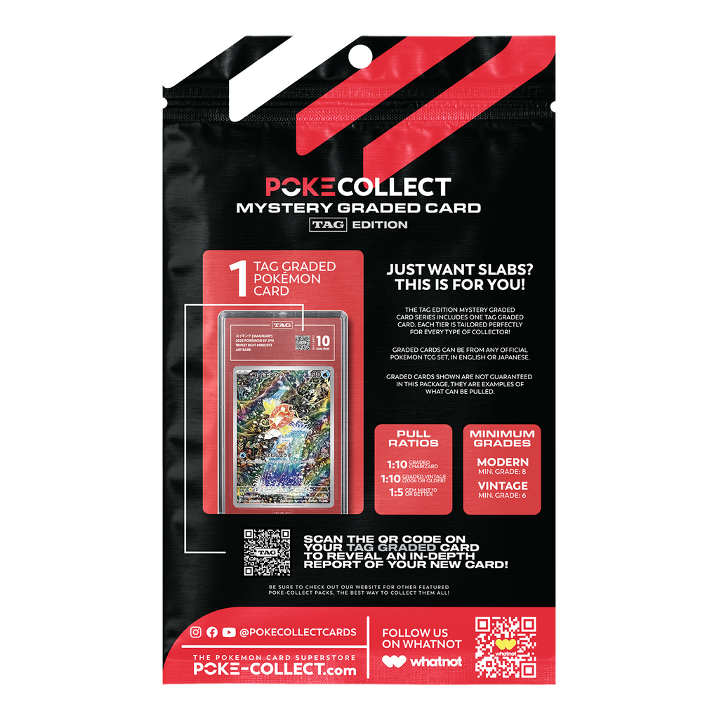TAG Edition Mystery Graded Card - Poke Tier
