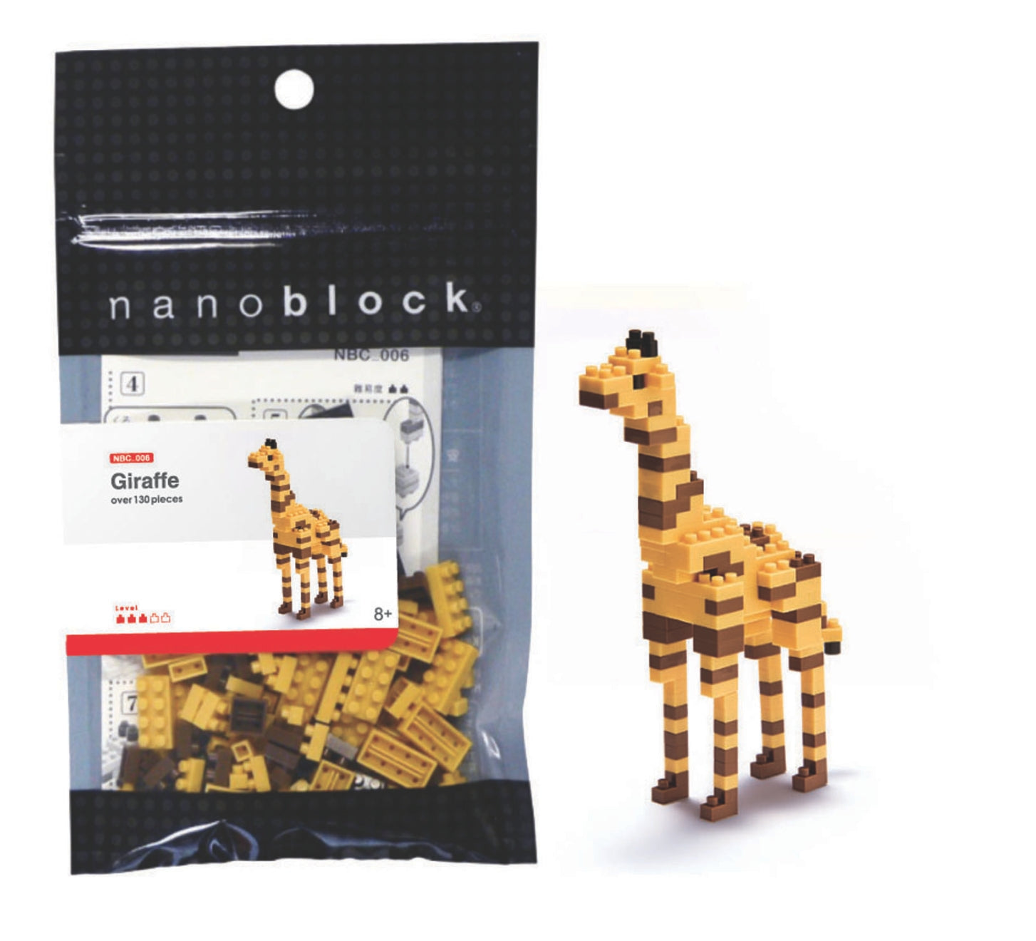 Nanoblock: Animals - Giraffe