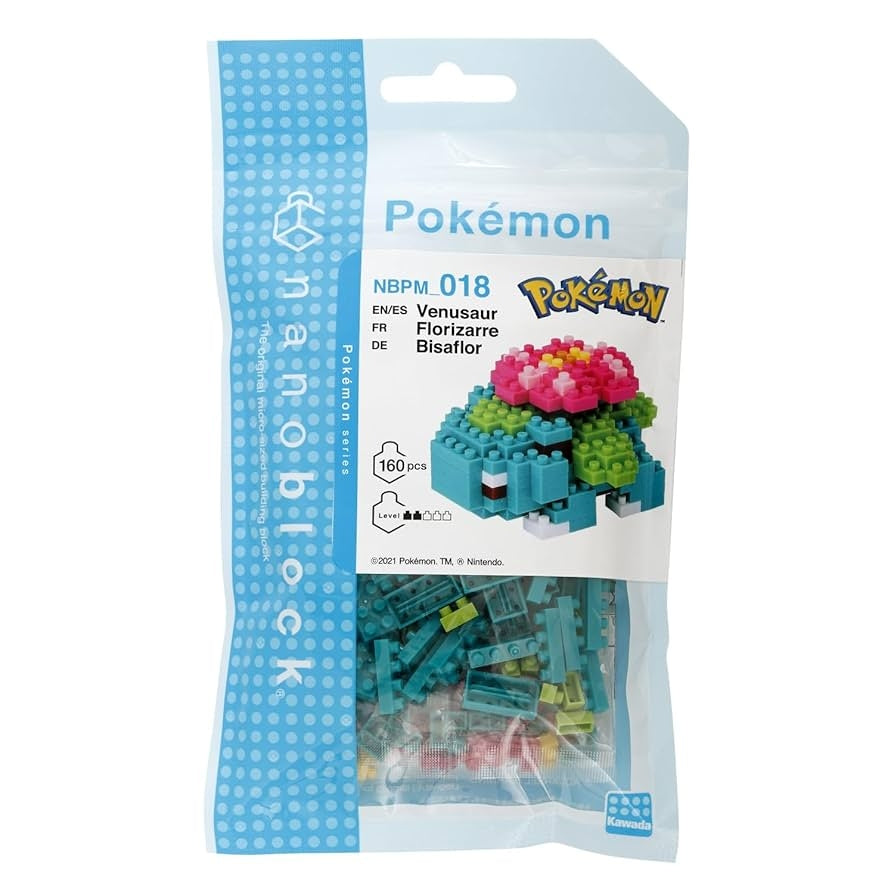 Nanoblock: Pokemon - Venusaur