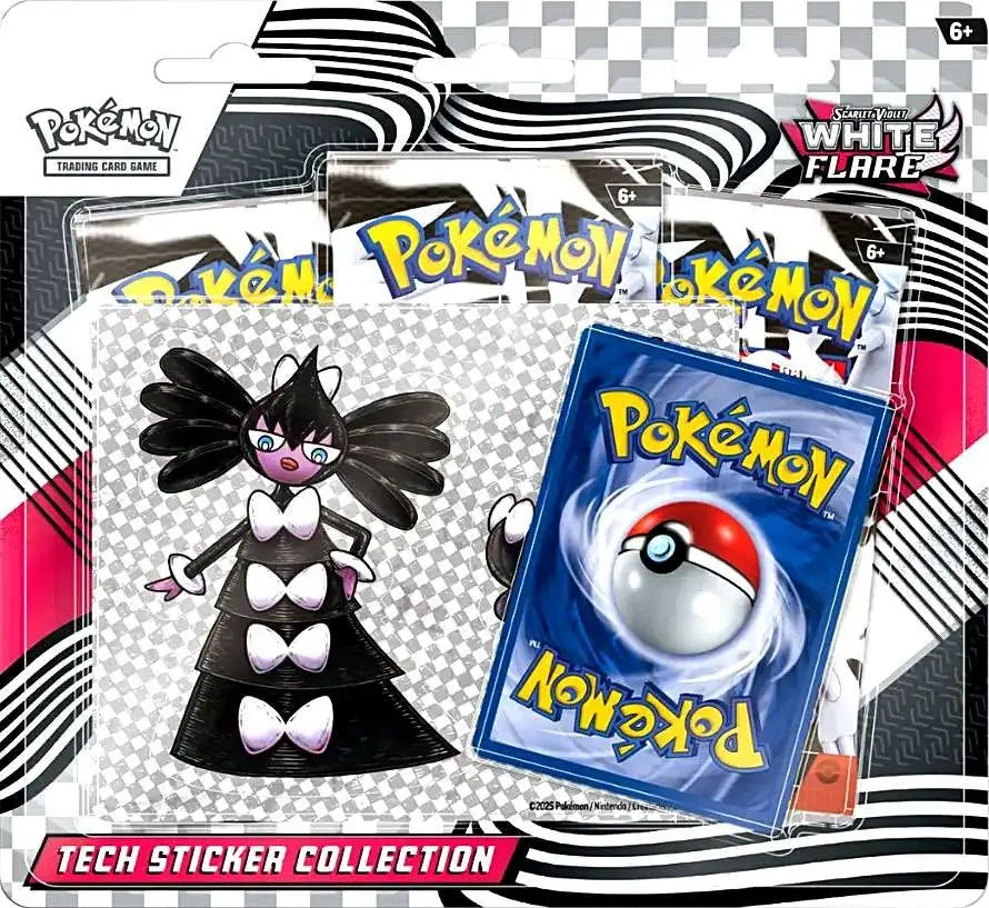 Pokemon TCG: Scarlet & Violet - White Flare Tech Sticker Collection