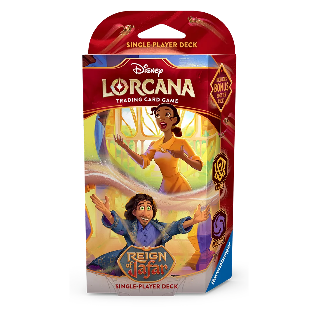 [PREORDER] Disney Lorcana: Reign of Jafar Starter Deck [Amber & Amethyst]