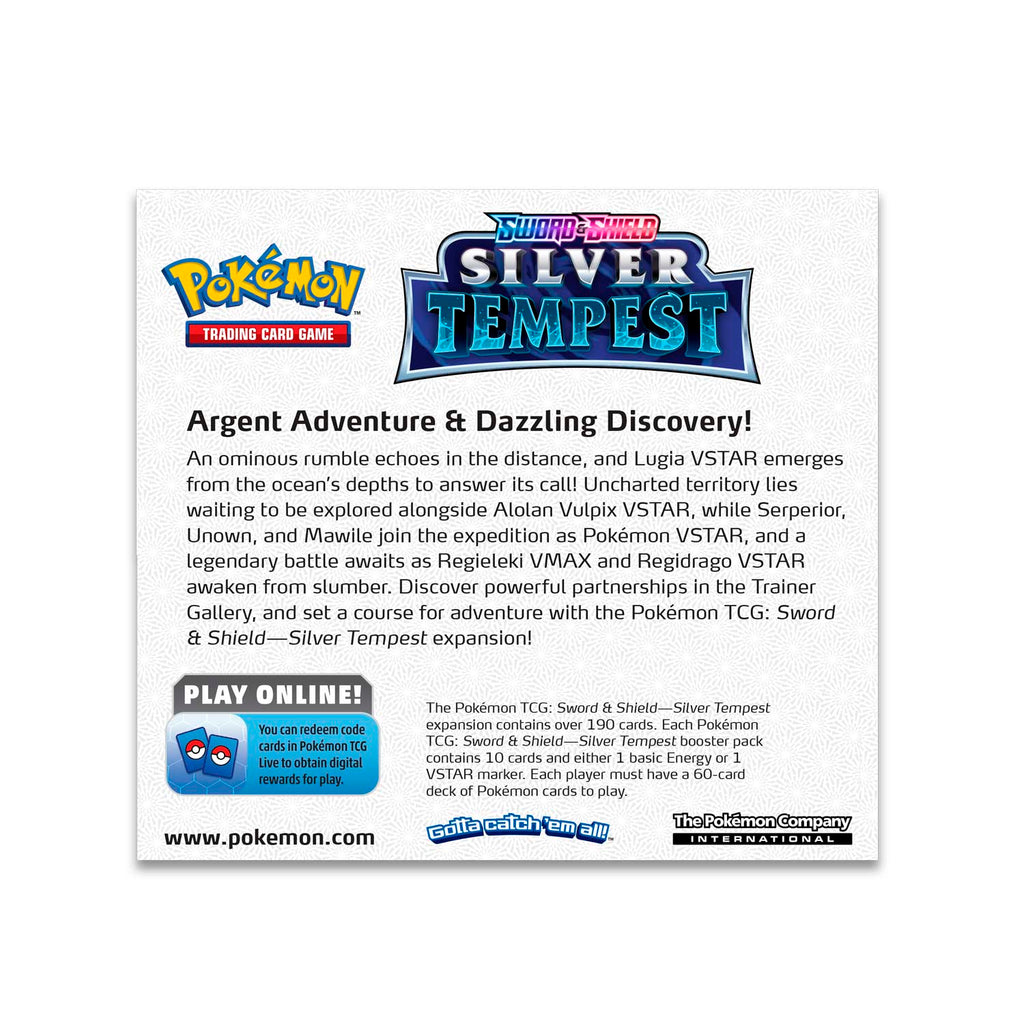 Pokemon SS12 Silver Tempest Booster Box